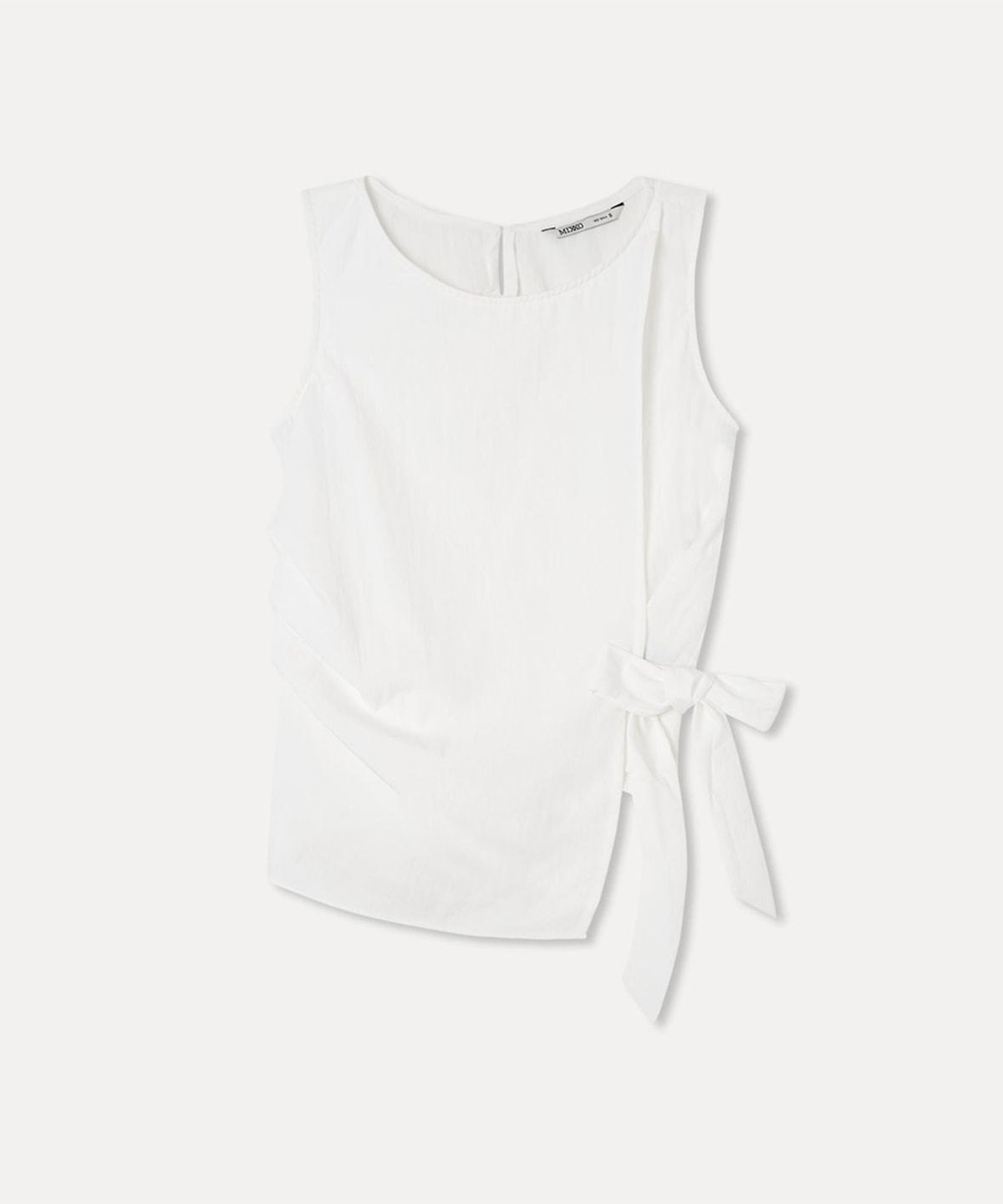 미쏘(MIXXO) 타이 나시 블라우스_MIWBNG701B