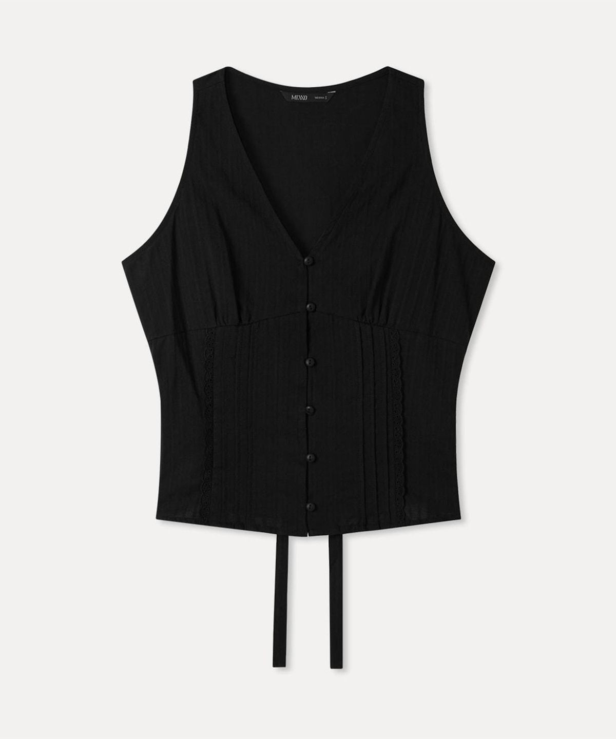 미쏘(MIXXO) 홀터 나시 블라우스_MIWBNG721C