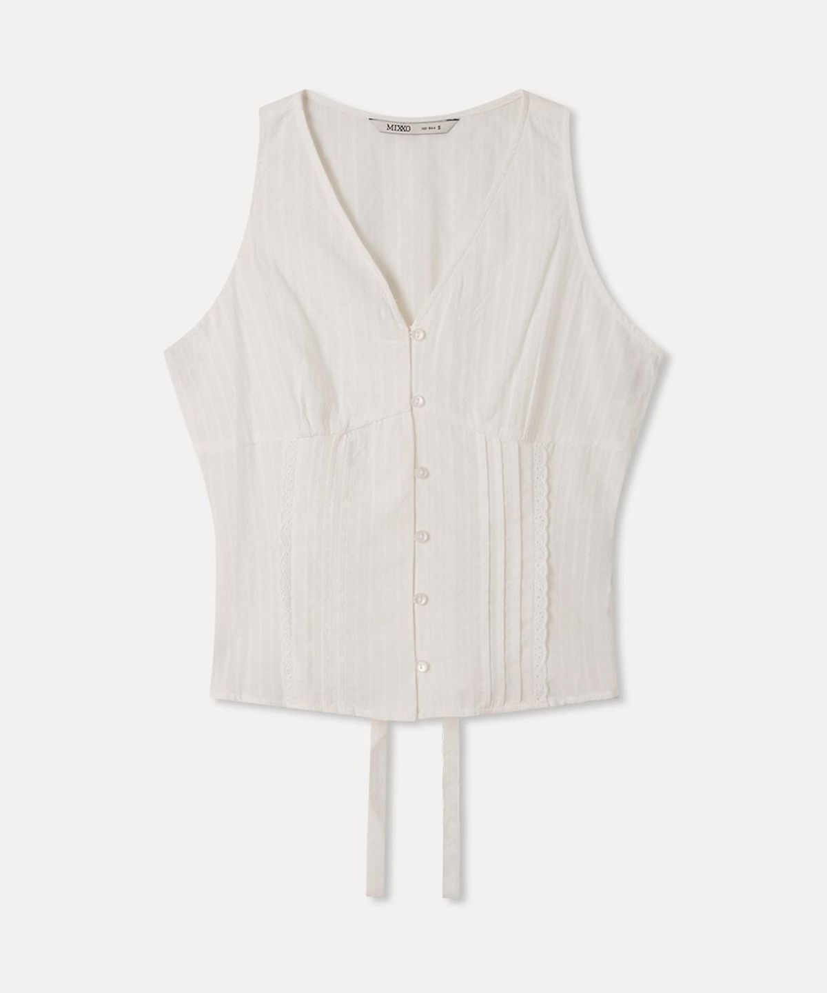 미쏘(MIXXO) 홀터 나시 블라우스_MIWBNG721C