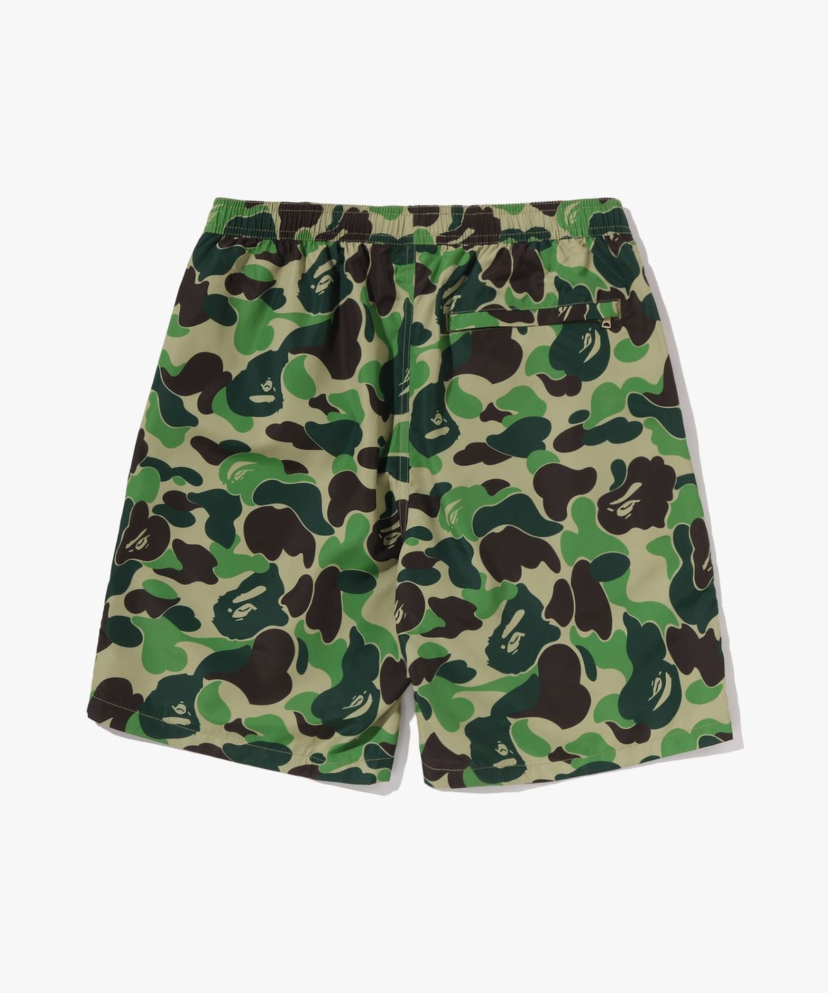 베이프(BAPE) ABC 카모 에이프 헤드 원 포인트 비치 쇼츠(M) GREEN