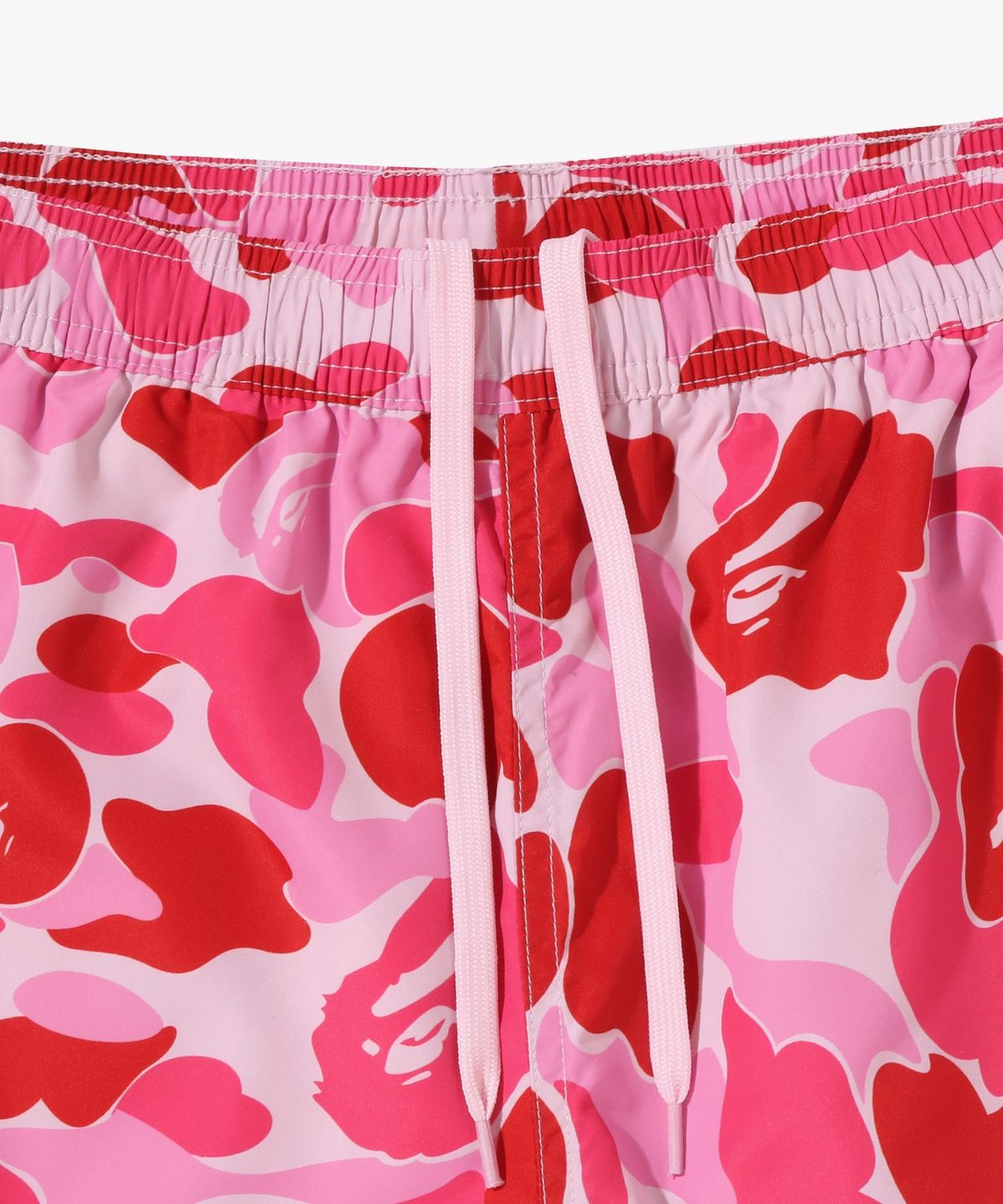 베이프(BAPE) ABC 카모 에이프 헤드 원 포인트 비치 쇼츠(M) PINK