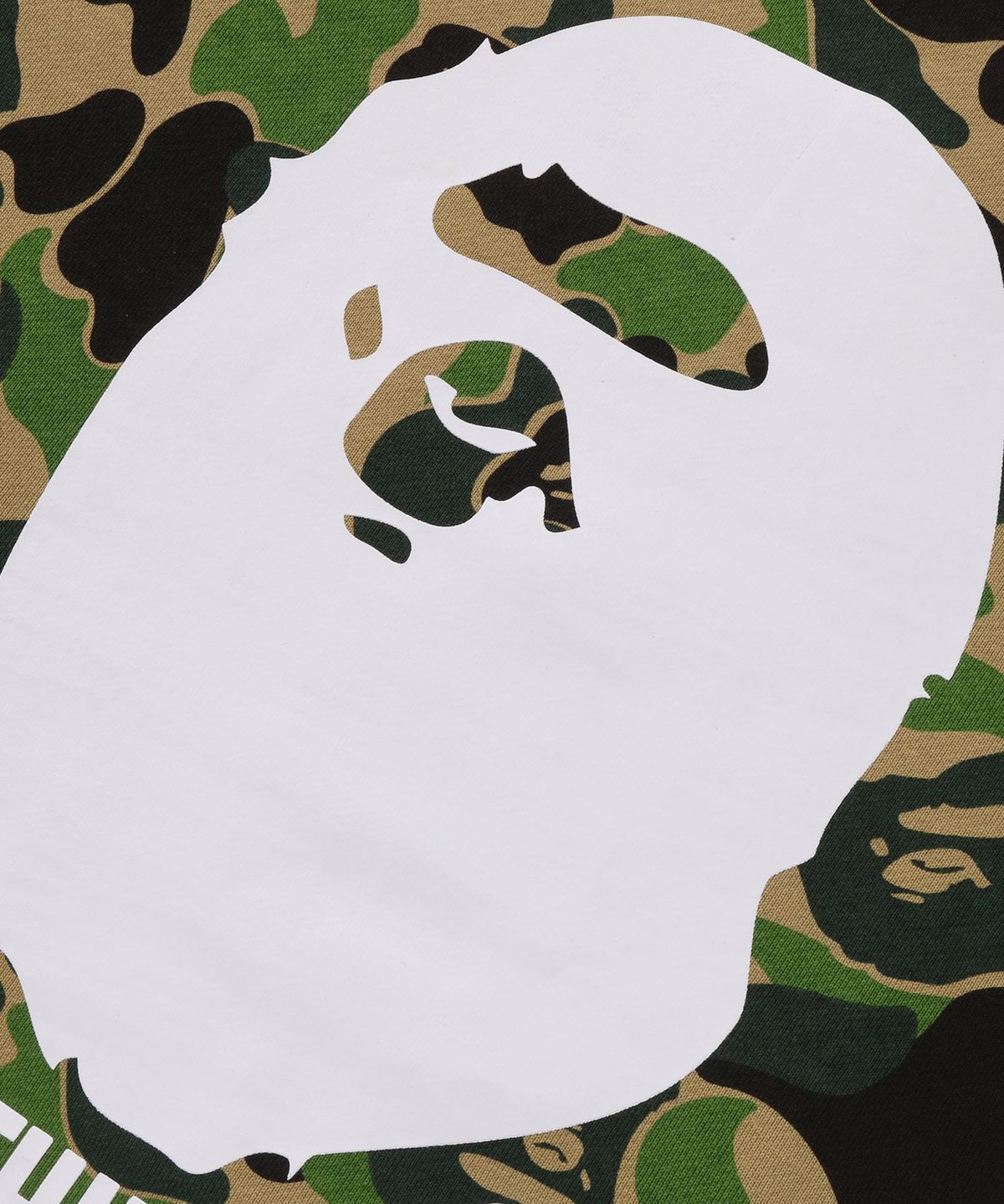 베이프(BAPE) ABC 카모 BY BATHING APE 크루넥 스웨트셔츠(M) GREEN