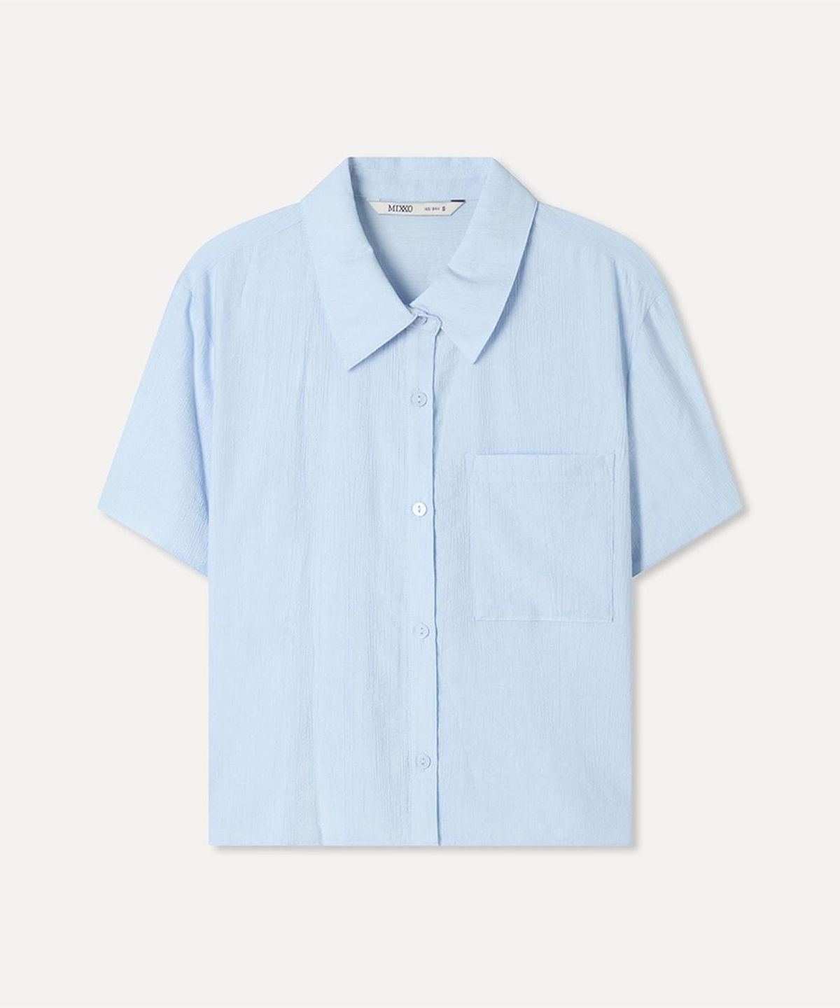 미쏘(MIXXO) [에센셜] 요루 반팔 셔츠_MIWYAG710A
