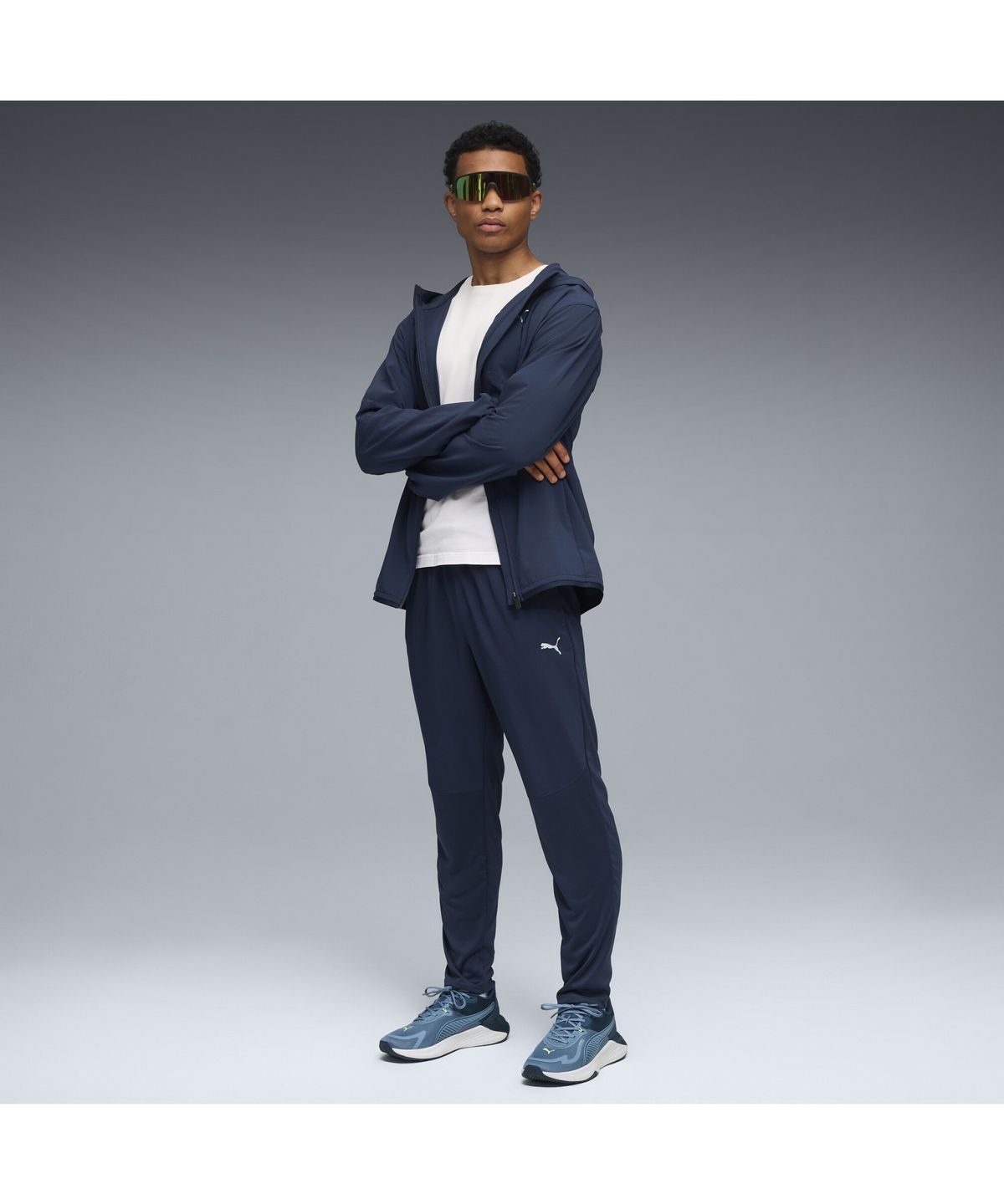 푸마(PUMA) 남성 플렉스 패브릭 믹스 팬츠 (52830814)