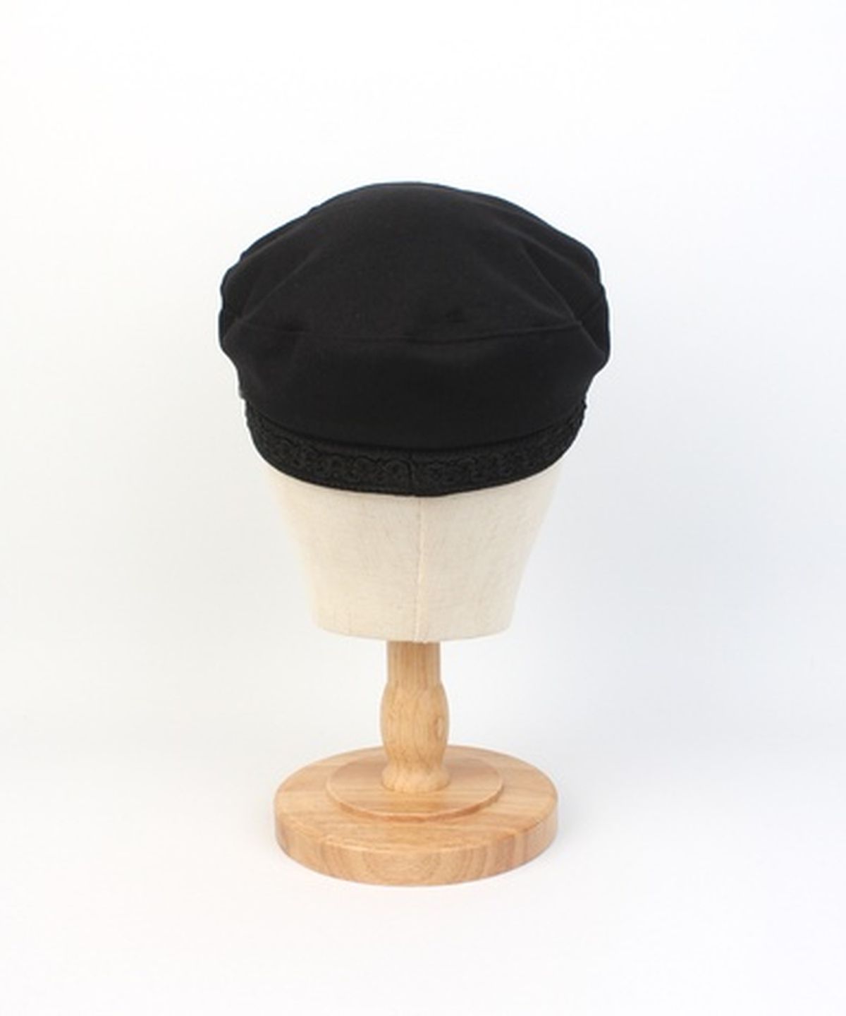 유니버셜 케미스트리(UNIVERSAL CHEMISTRY) Rope Button Black Wool Marine Cap 마린캡