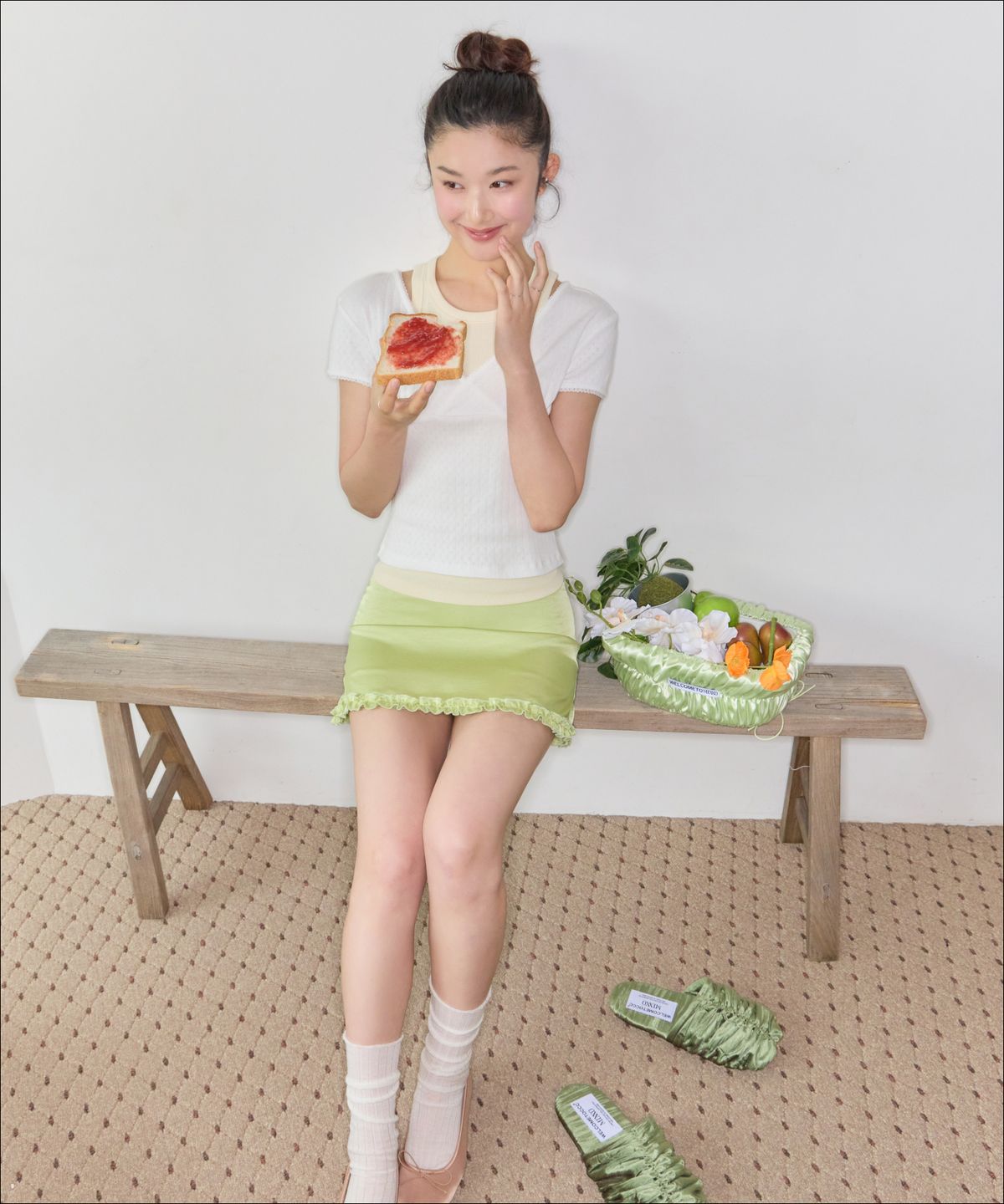 미쏘(MIXXO) [미쏘X웰컴투씨씨씨] 룸 슬리퍼_MIAAPG732A