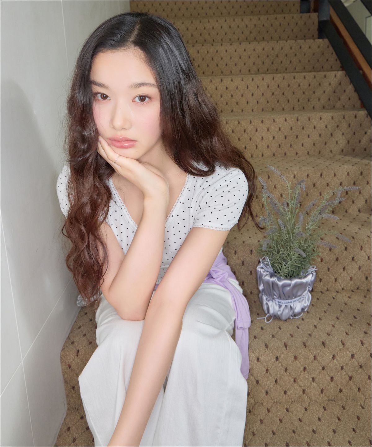 미쏘(MIXXO) [미쏘X웰컴투씨씨씨] 패브릭 화분 케이스_MIA0AG735A