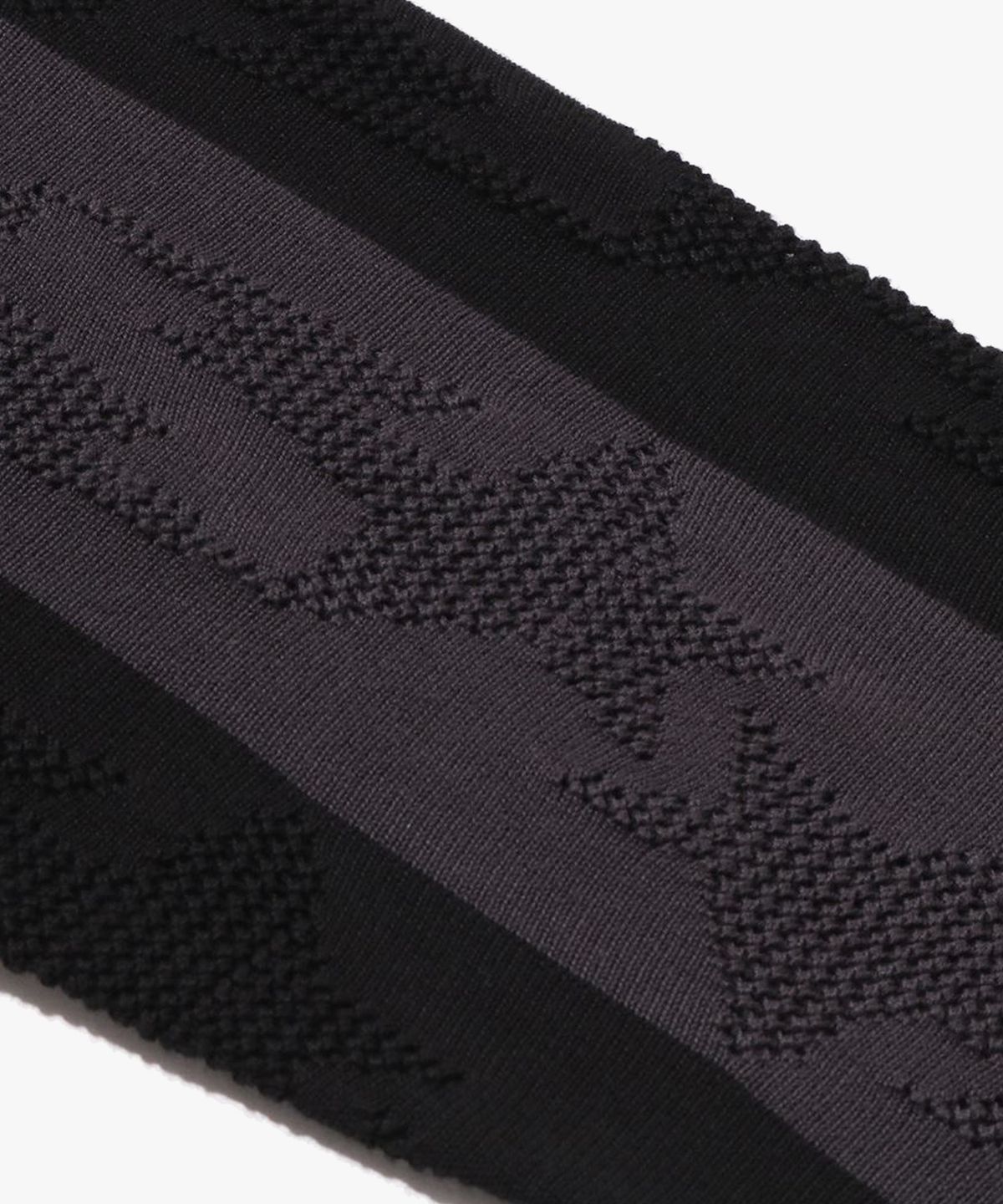 베이프(BAPE) 스타 스트라이프 패턴 자카드 멀티 로고 릴렉스드 핏 롱슬리브(M) BLACK