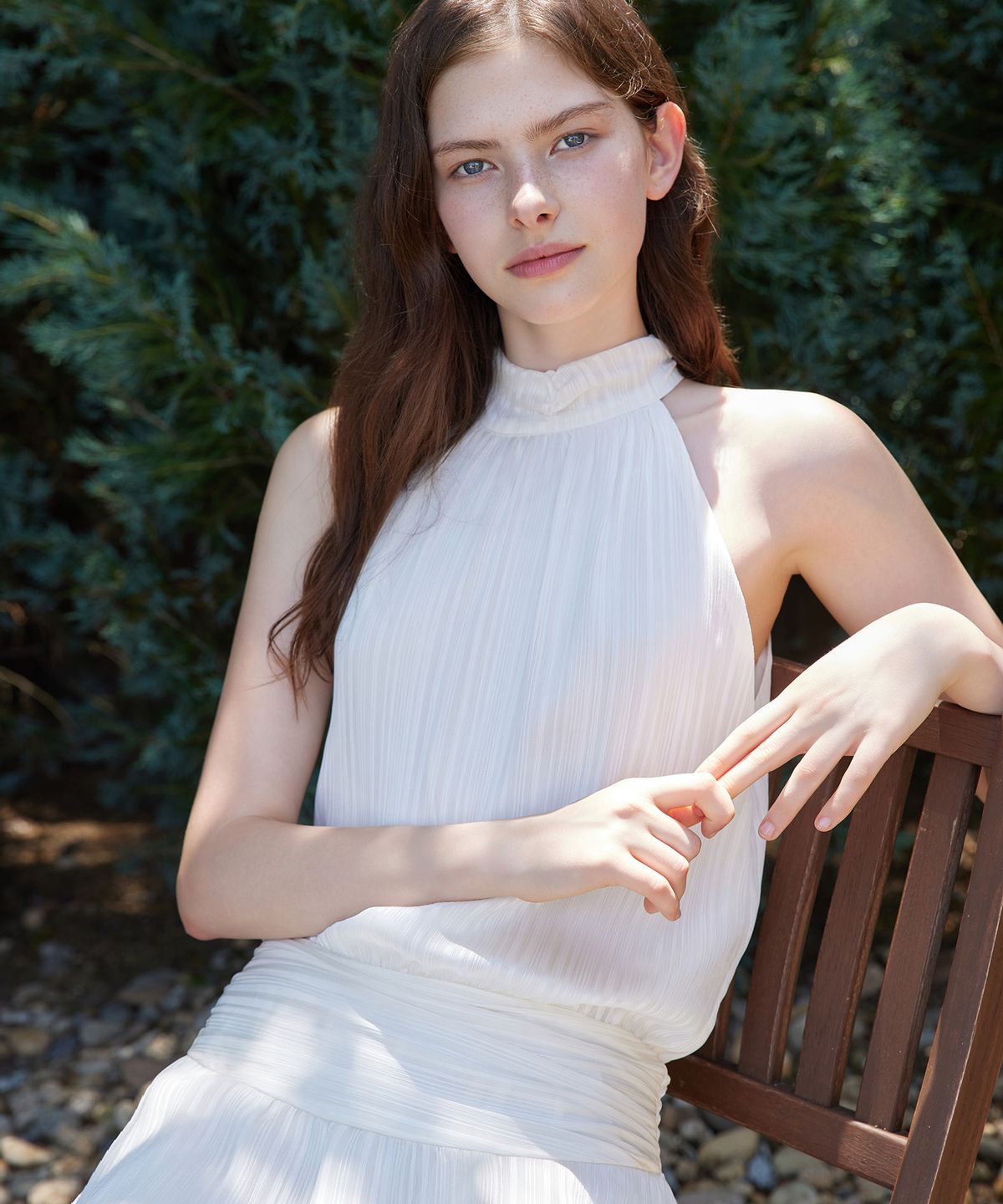 벨로디네라(VALLO DE NERA) Annie Dress Ivory