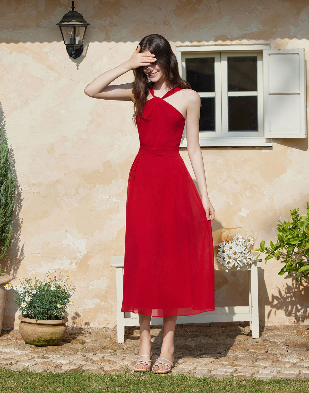 벨로디네라(VALLO DE NERA) Charlotte Dress Red