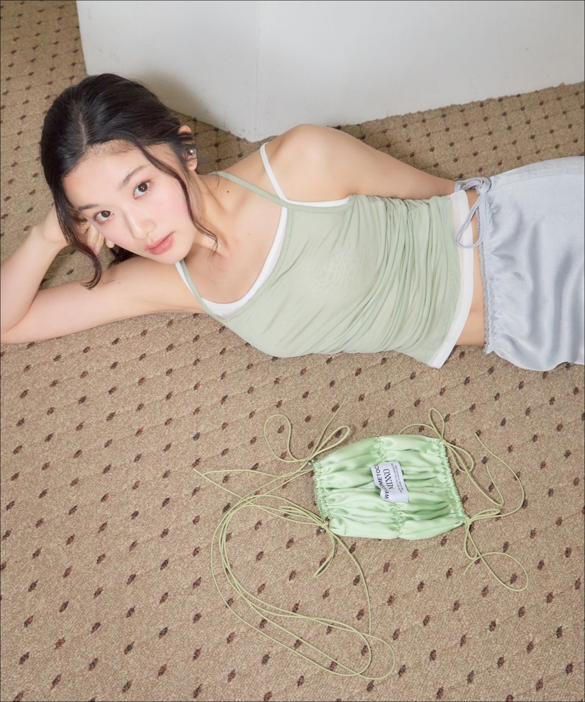 미쏘(MIXXO) [미쏘X웰컴투씨씨씨] 미니 크로스백_MIAAAG730A