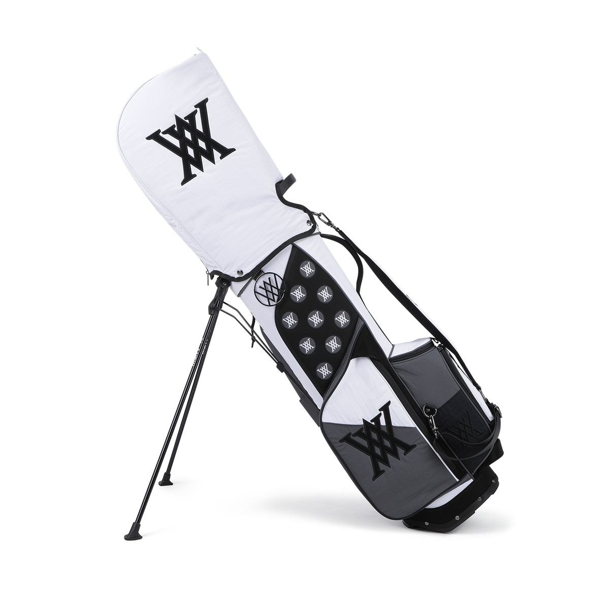 어뉴골프(ANEW GOLF) (ONLINE) NEW OG2 STAND BAG+TRAVEL COVER_WH