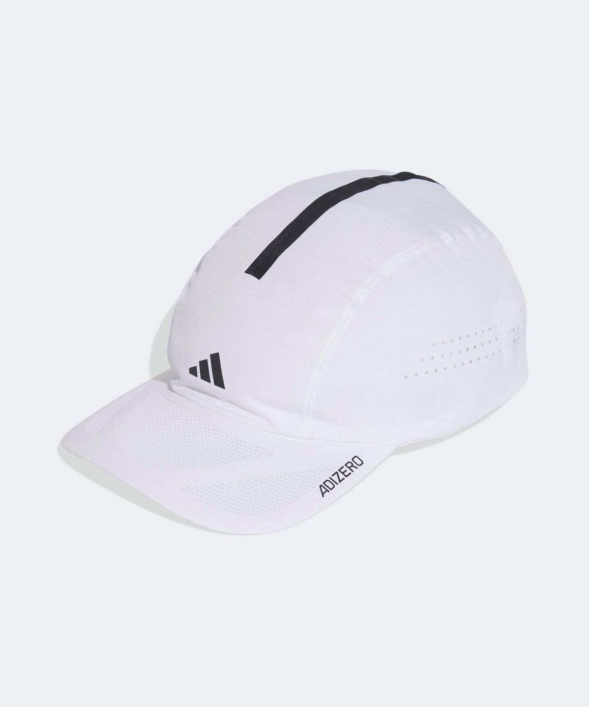 아디다스(ADIDAS) 러닝 x 아디제로 라이트웨이트 클라이마쿨 캡 - 화이트:블랙 / KD6975