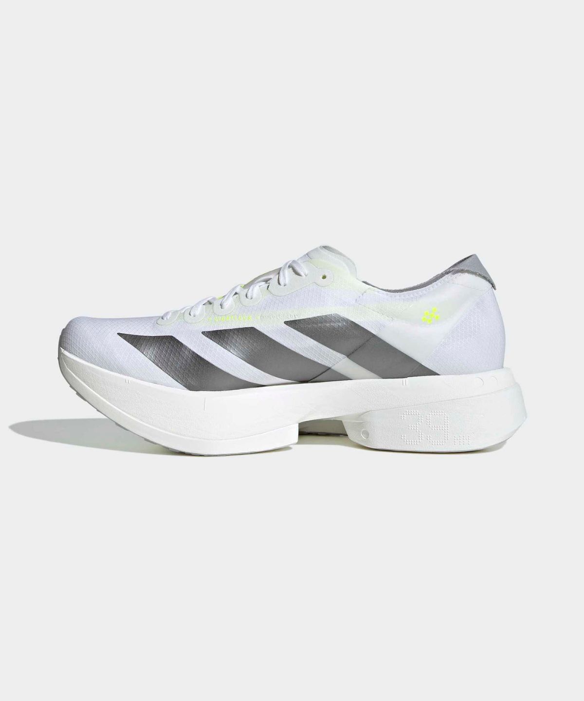 아디다스(ADIDAS) 아디제로 아디오스 프로 4 - 화이트:아이언메탈릭 / KJ7036