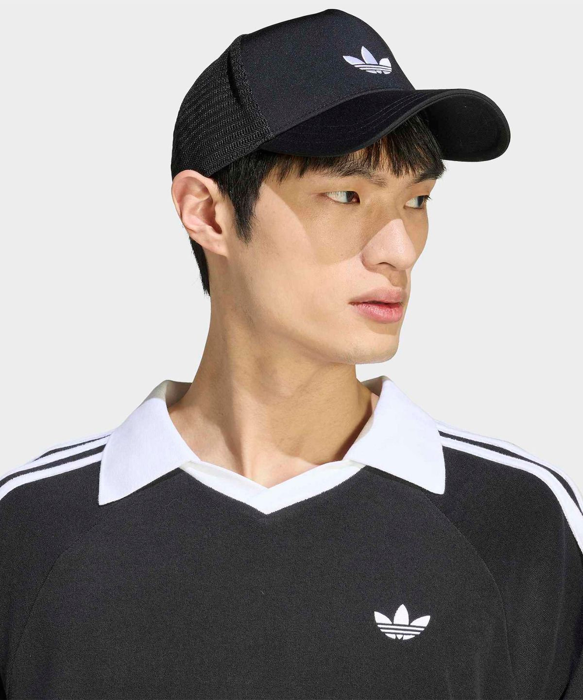 아디다스(ADIDAS) 테리 폴로 셔츠 - 블랙 / KW7397