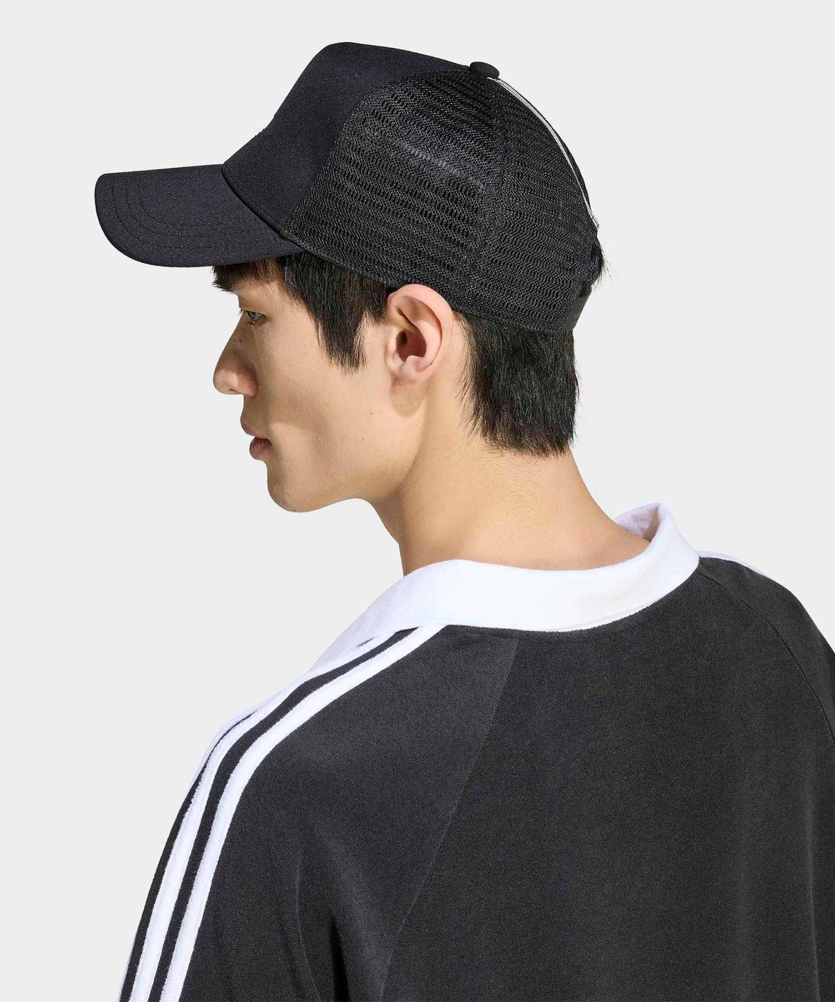 아디다스(ADIDAS) 테리 폴로 셔츠 - 블랙 / KW7397