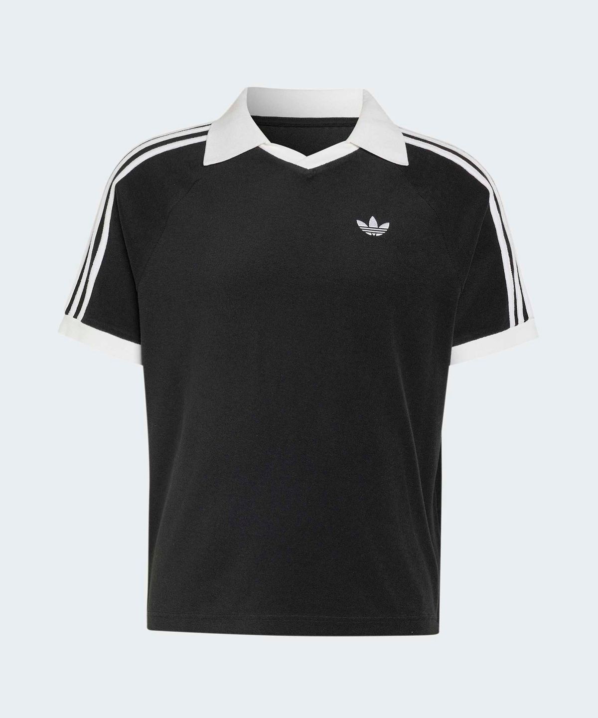 아디다스(ADIDAS) 테리 폴로 셔츠 - 블랙 / KW7397