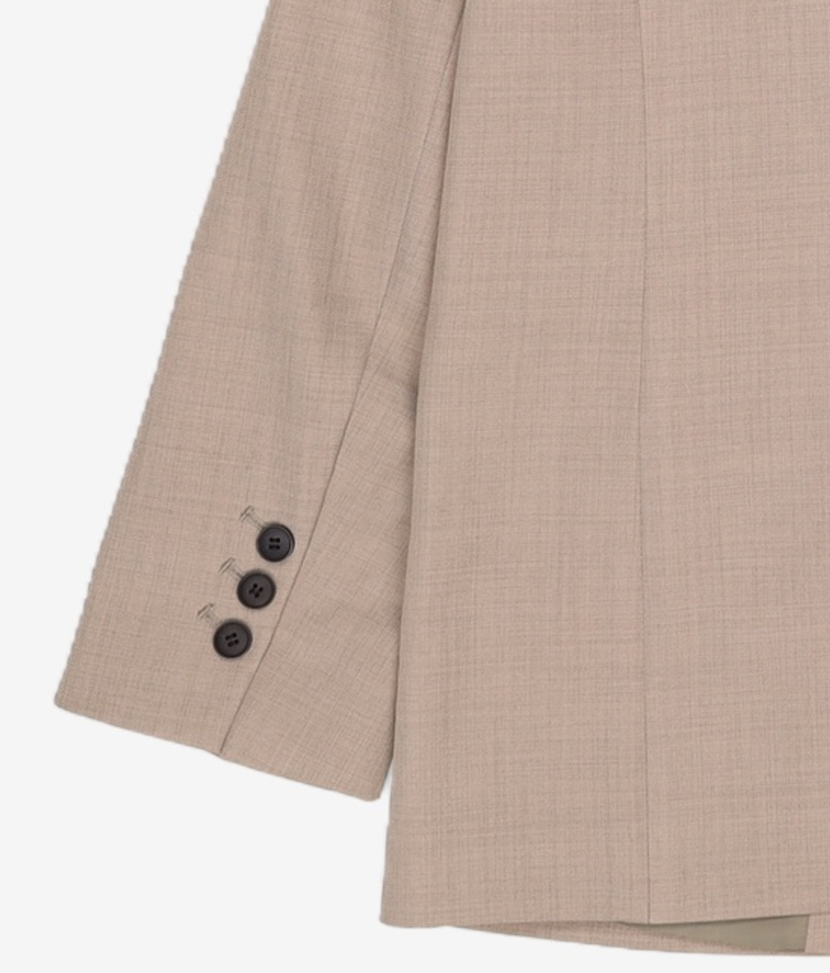 미쏘(MIXXO) 테일러드 원버튼 슬림자켓_MIWJKE303B M