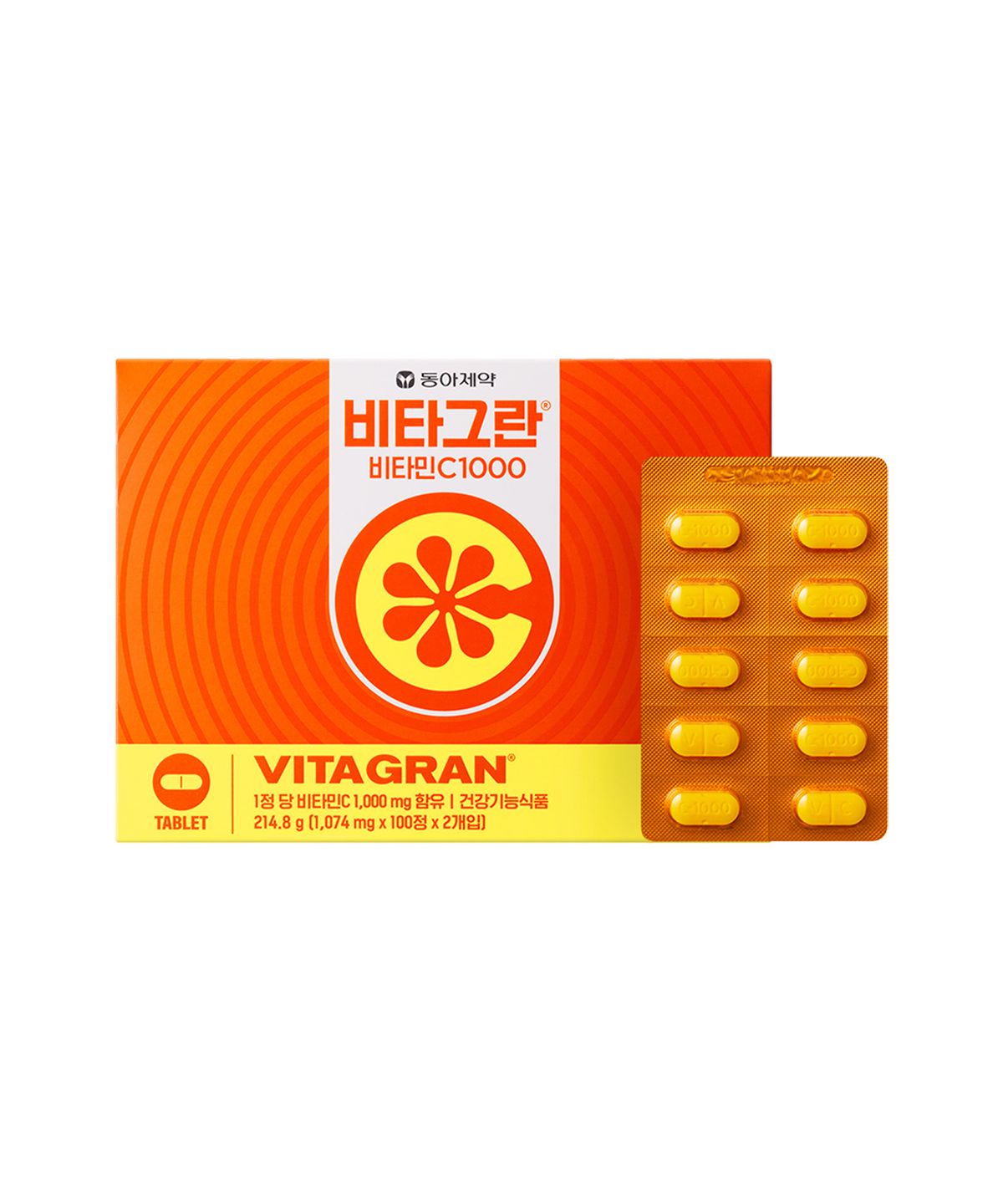 비타그란(VITA GRAN) 비타그란 비타민C1000 200정 리뉴얼