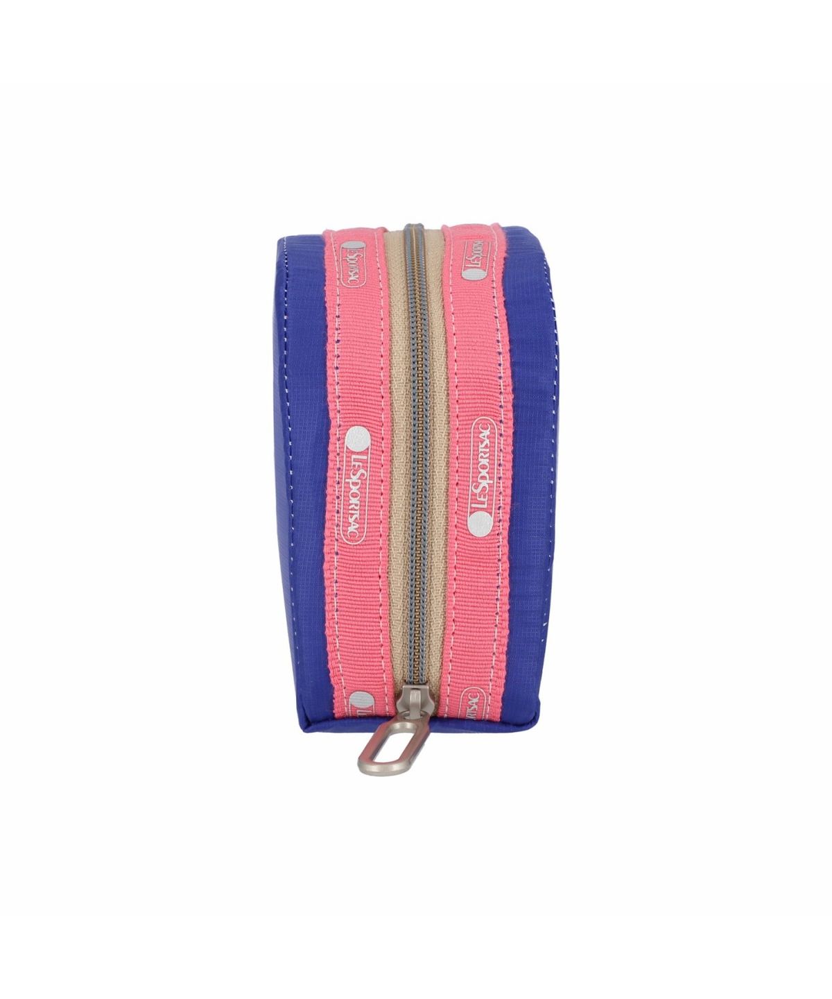 레스포색(LESPORTSAC) 패치워크 다즐링 블루 스퀘어 에센셜 코스메틱 [2264.LC75]