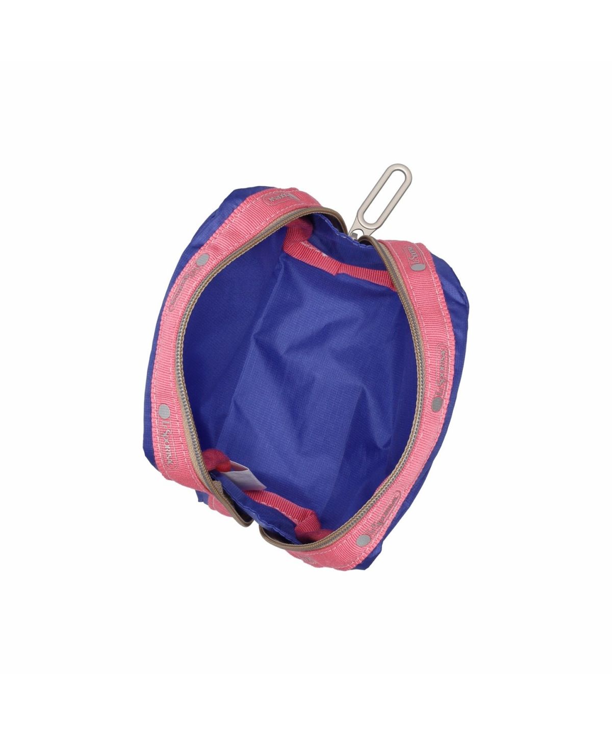 레스포색(LESPORTSAC) 패치워크 다즐링 블루 스퀘어 에센셜 코스메틱 [2264.LC75]