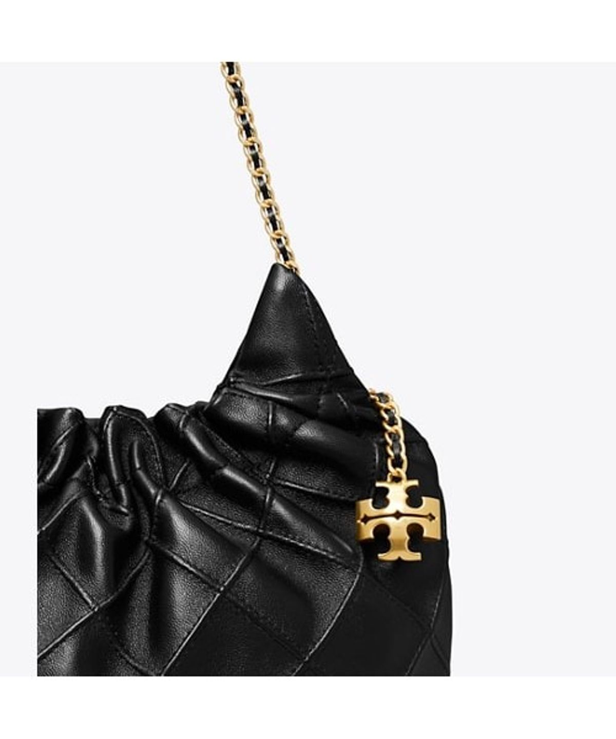 토리버치(TORYBURCH) 플레밍 미니 호보 - 블랙