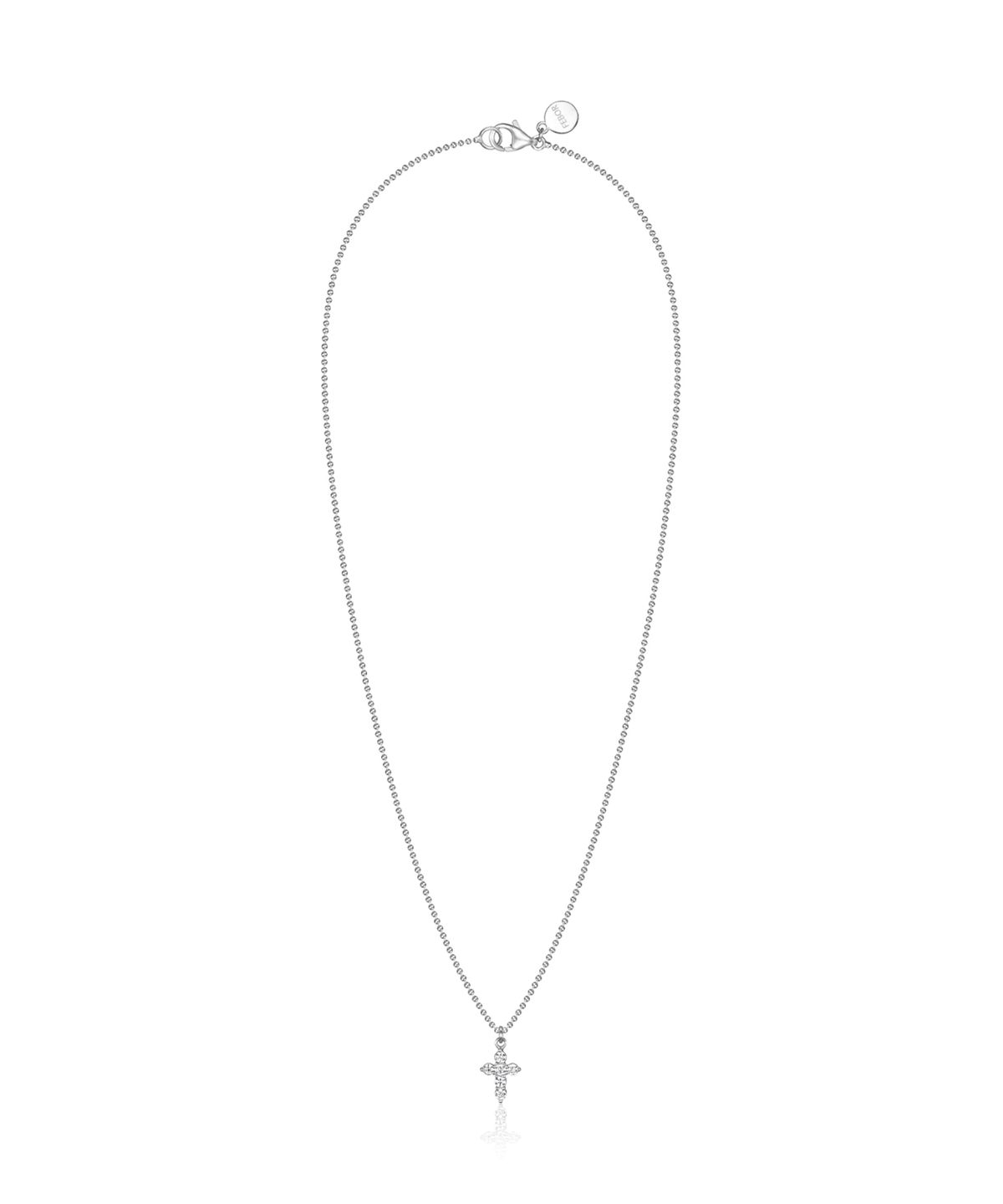 페브오어(FEBOR) Cross necklace_silver