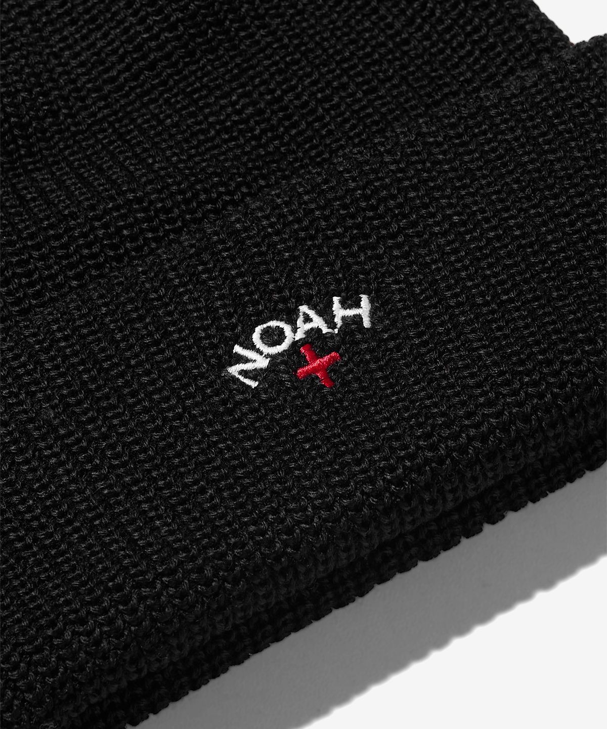 노아(NOAH) (U) 울 블랜드 코어 로고 비니 블랙 WOOL BLEND CORE LOGO BEANIE BLACK
