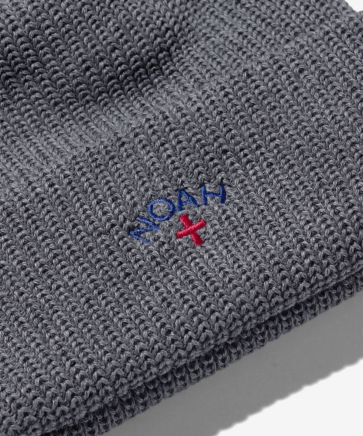 노아(NOAH) (U) 울 블렌드 코어 로고 비니 헤더 그레이 WOOL BLEND CORE LOGO BEANIE HEATHER GREY