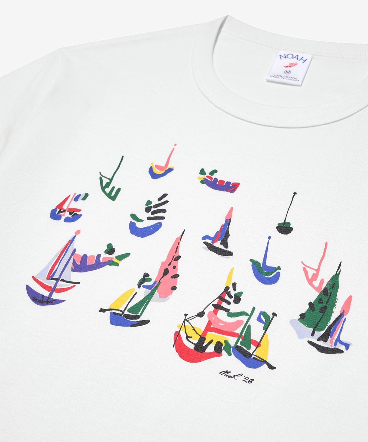 노아(NOAH) (U) 세일보트 그래픽 티 멀티 SAILBOAT GRAPHIC TEE MULTI