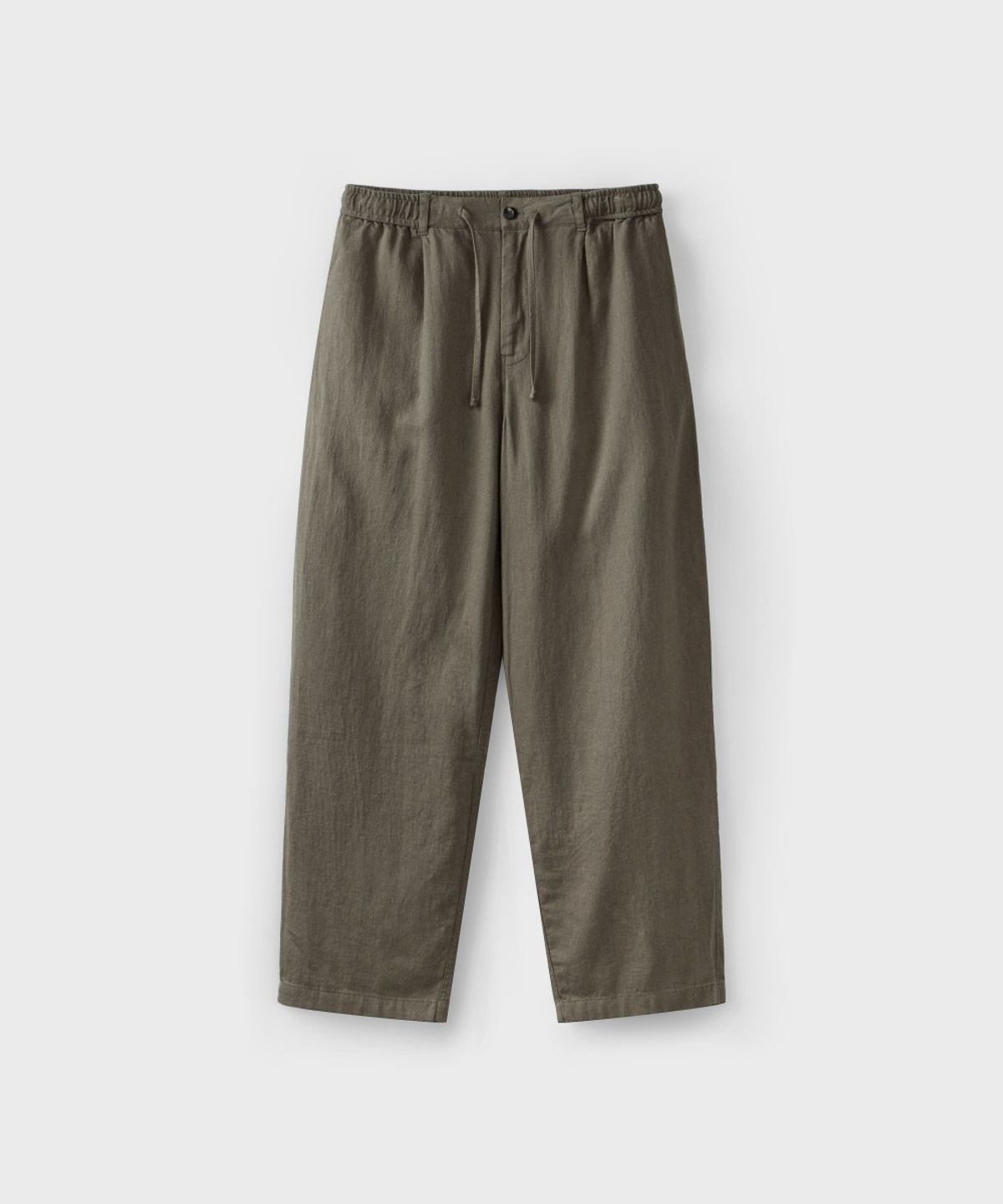 유니온블루(UNION BLUE) LINEN EASY PANTS [MUD BEIGE]