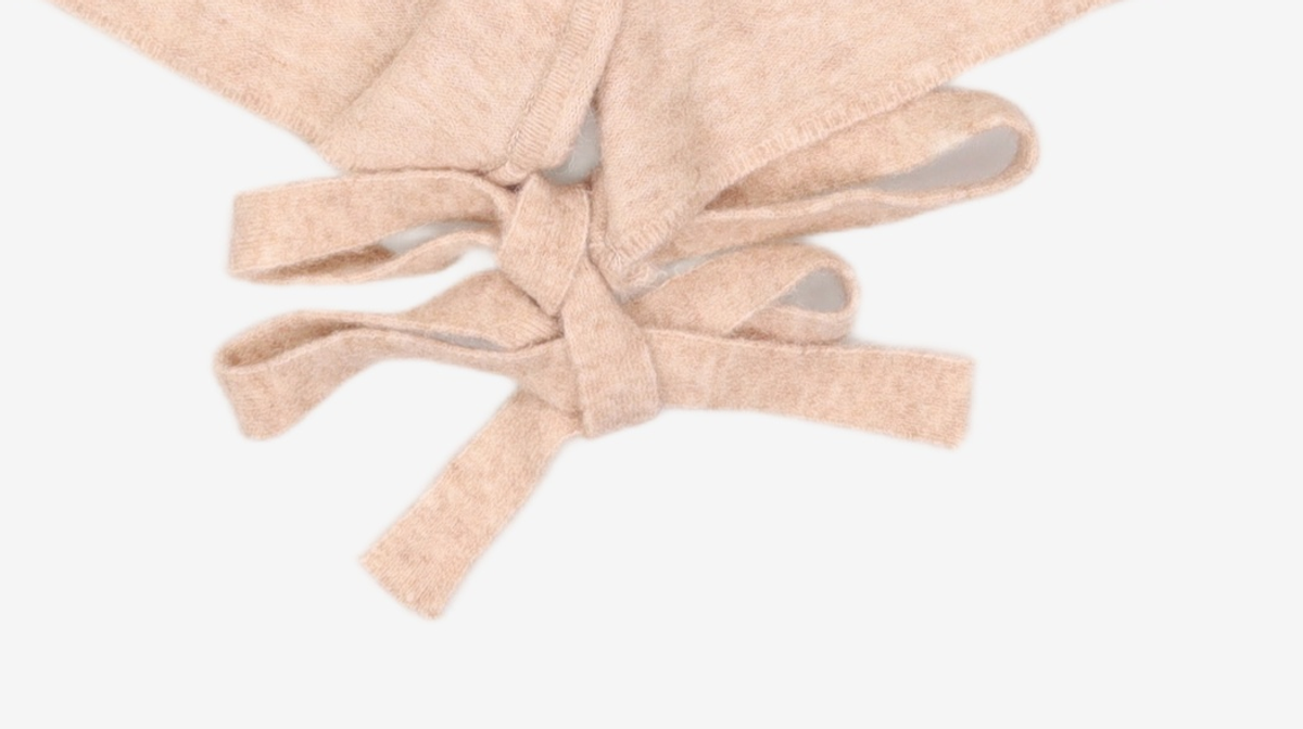 오떼뜨(OCTETTE) WOOL ALPACA WRAP KNIT_4COLOR FREE