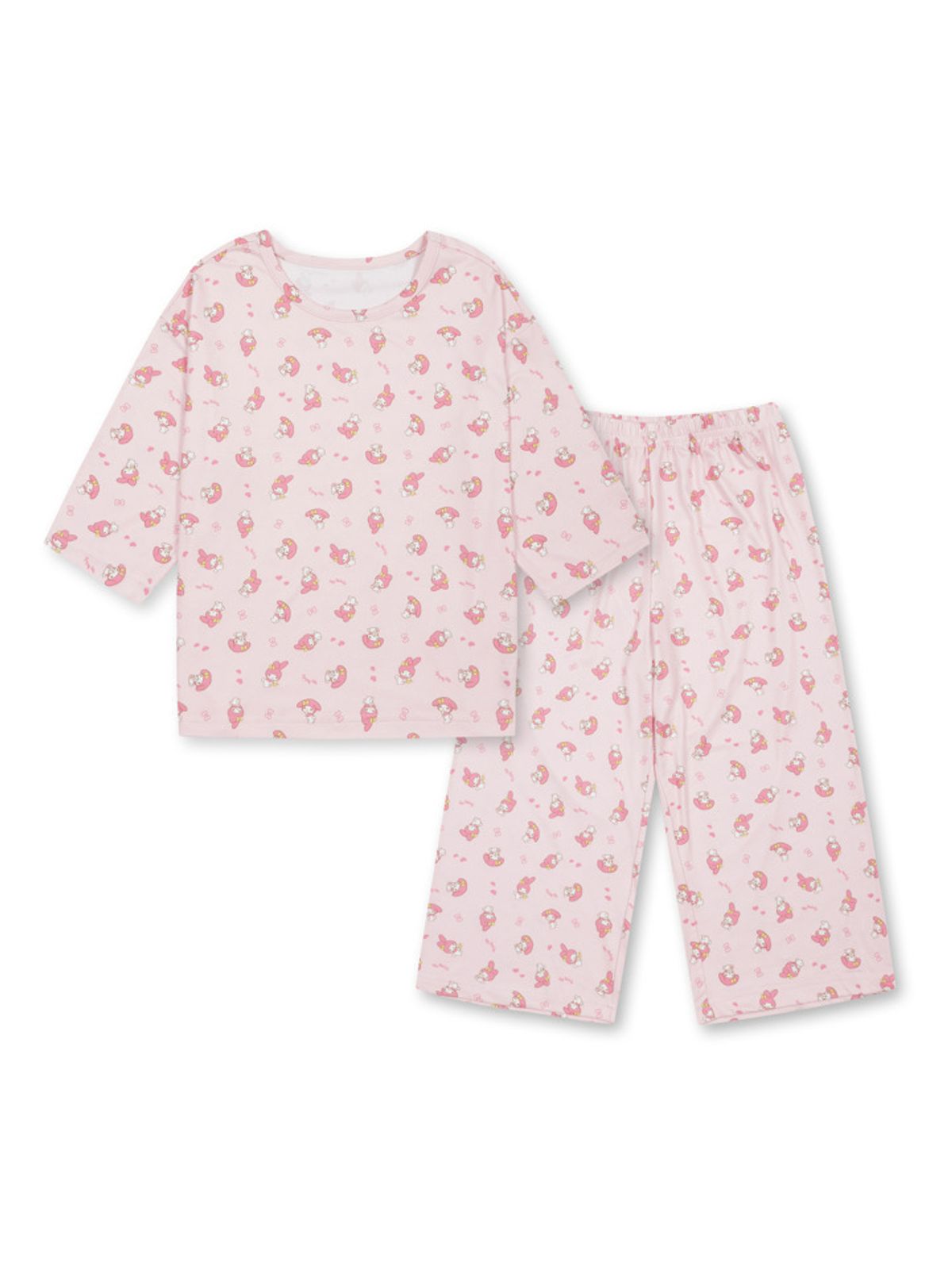 폴햄키즈(POLHAM KIDS) 여아 마이멜로디 8부 라운지 세트_PKF5UI2210