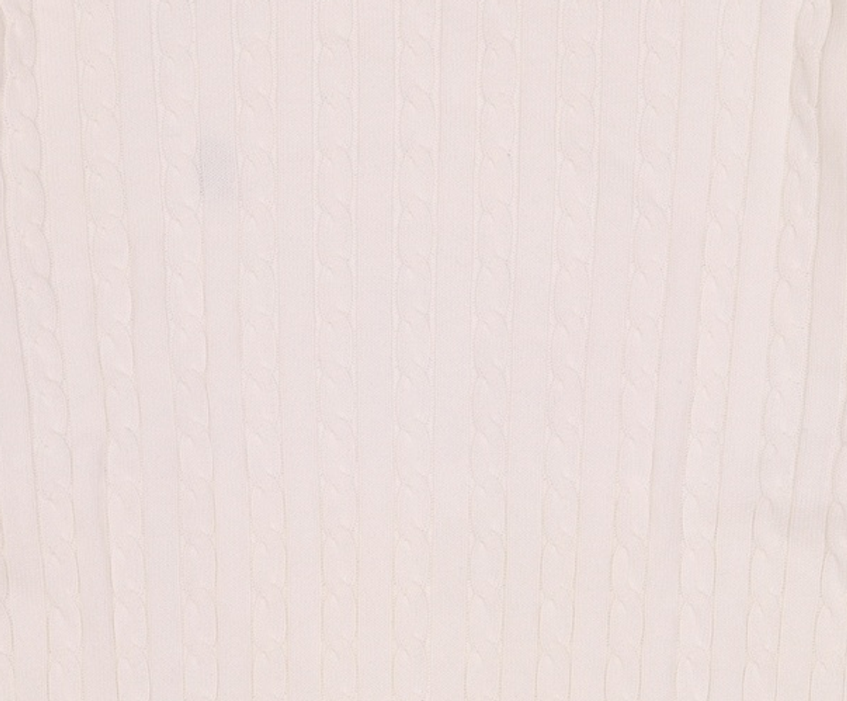 예일(YALE) 케이블 라운드 니트_아이보리 XL