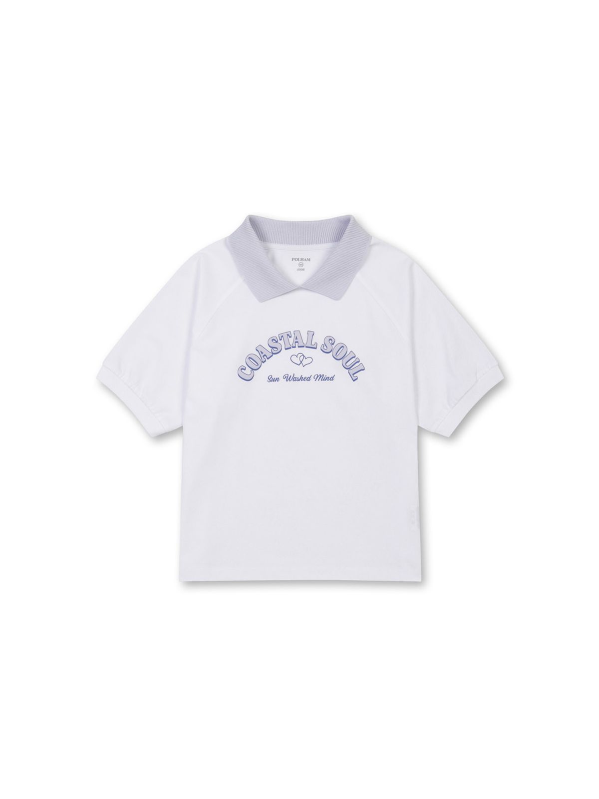 폴햄키즈(POLHAM KIDS) 여아 소프티 루즈핏 카라티_PKG2TT2030