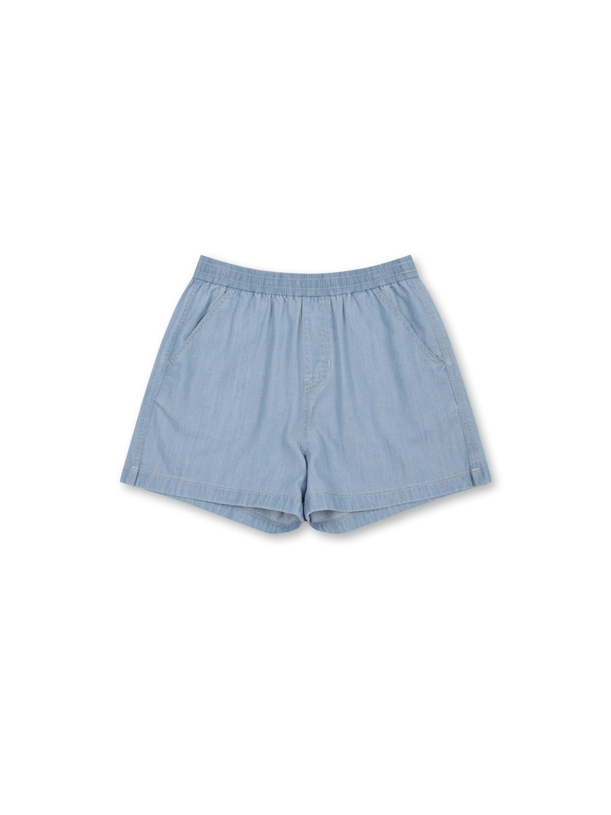폴햄키즈(POLHAM KIDS) 여아 라이오셀 4부 데님 숏 팬츠_PKG2DH2713