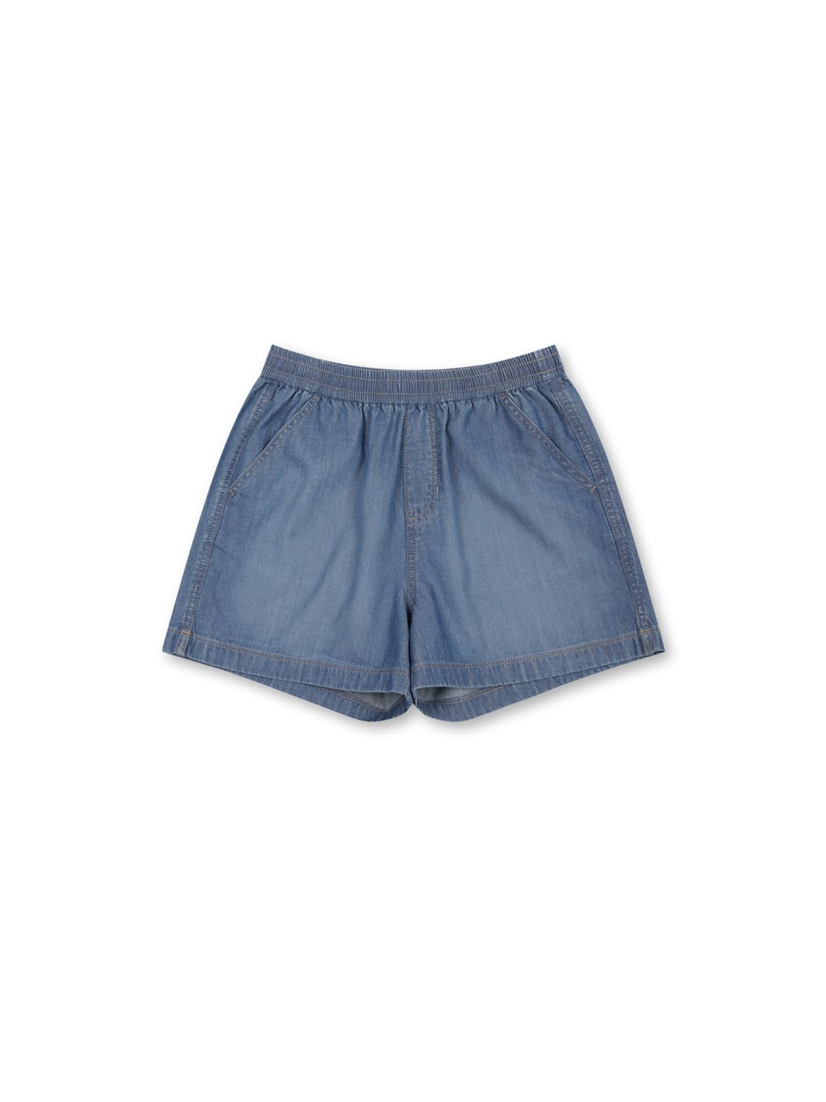 폴햄키즈(POLHAM KIDS) 여아 라이오셀 4부 데님 숏 팬츠_PKG2DH2713