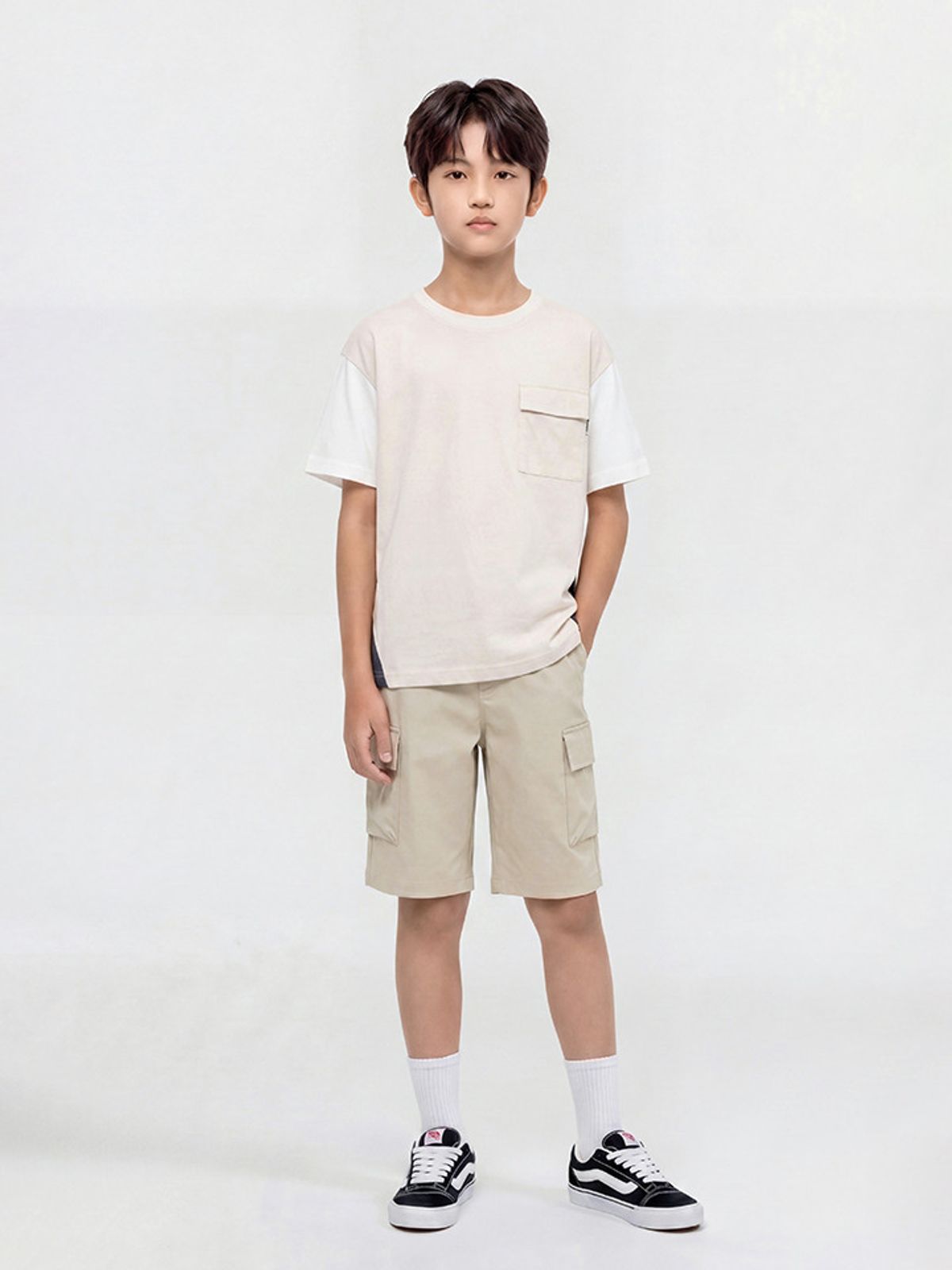 폴햄키즈(POLHAM KIDS) 공용 카고 버뮤다 6부 숏츠_PKG2PH3013