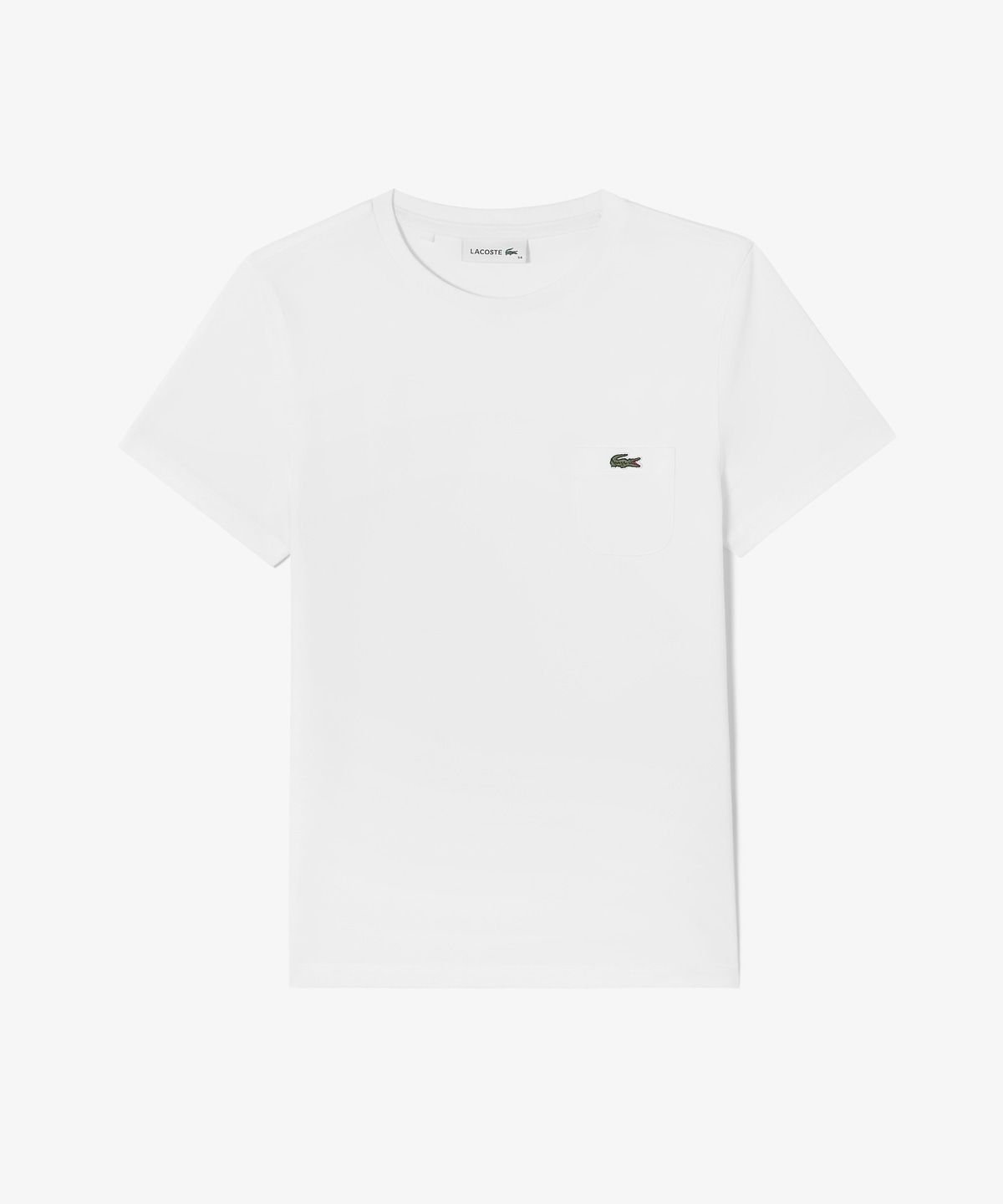 라코스테(LACOSTE) 여성 베이직 포켓 반팔 티셔츠 TF546E-55G 001