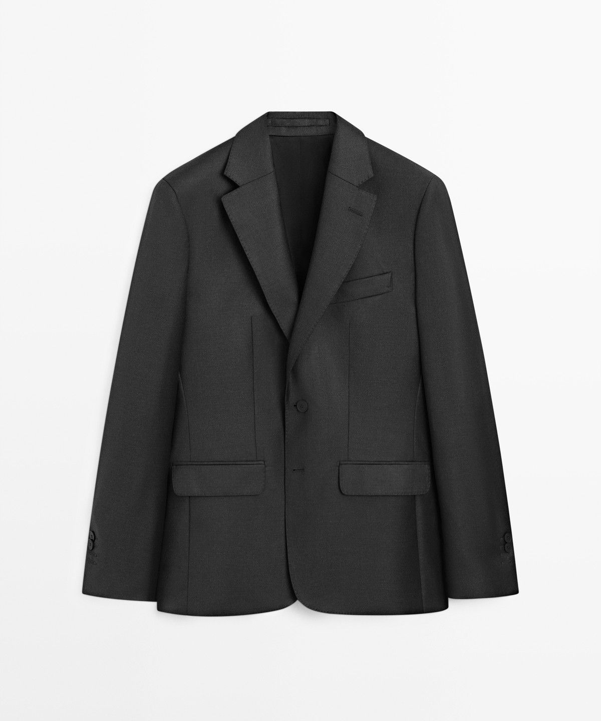 마시모두띠(MASSIMO DUTTI) 100% 쿨 울 수트 블레이저