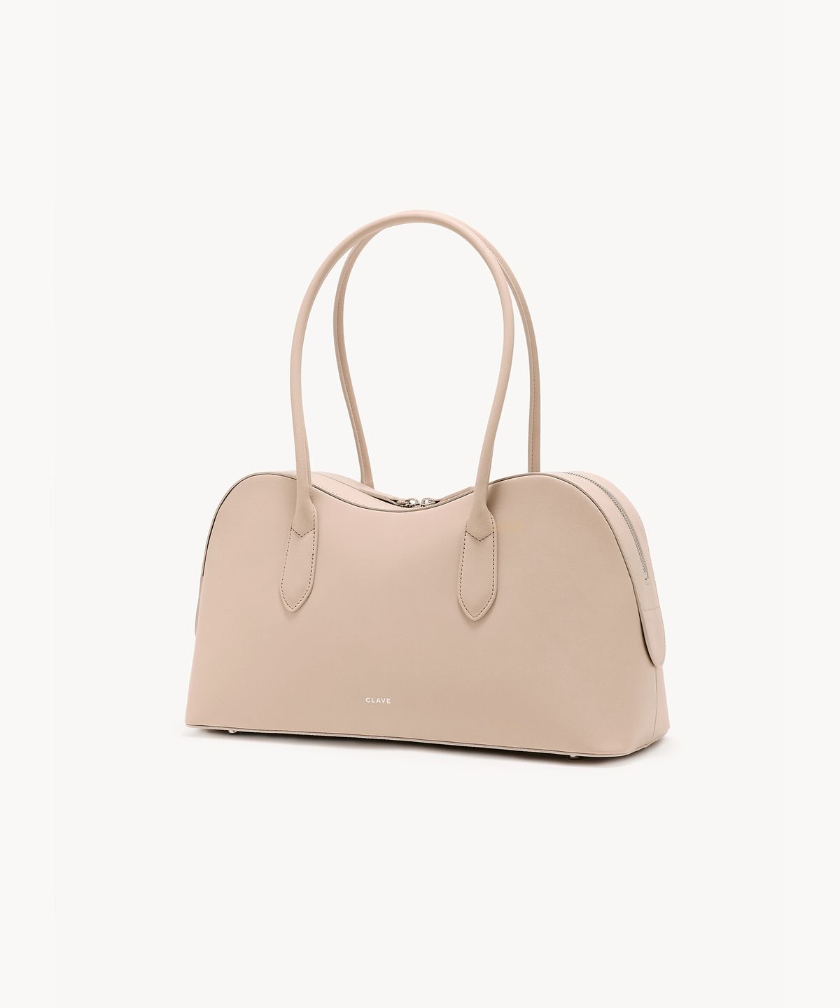 끌라베(CLAVE) 밀라 베이지 토트백 (MILA Beige Tote Bag)