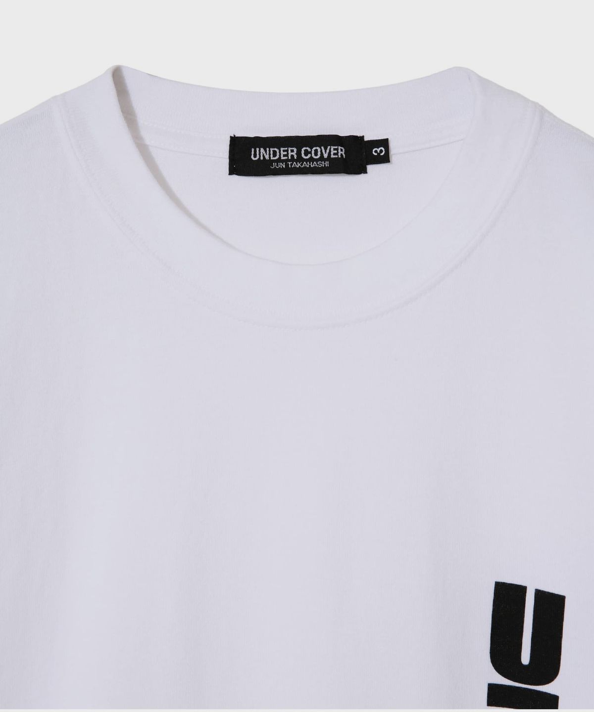 언더커버(UNDERCOVER) (M) 티셔츠 화이트 UB0D3803 T-SHIRT WHITE