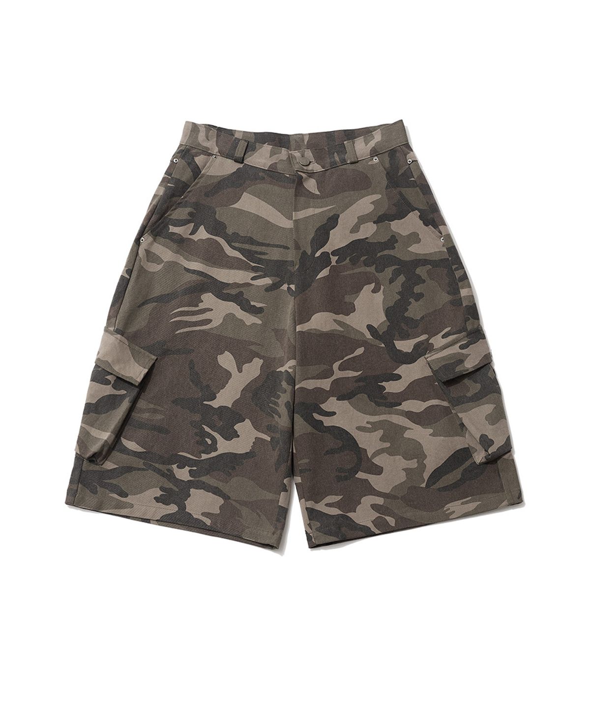 잇자바이브(ITZAVIBE) CAMO SIDE POCKET BERMUDA PANTS