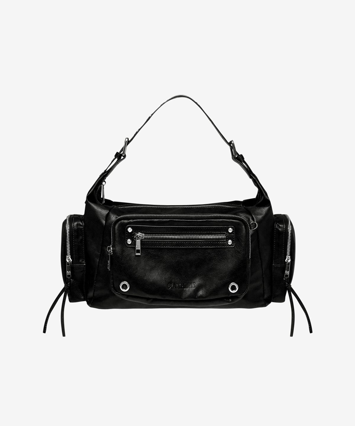 블랙 퍼플(BLACK PURPLE) 맥시 마르코백_블랙 Maxi Marco Bag_Black