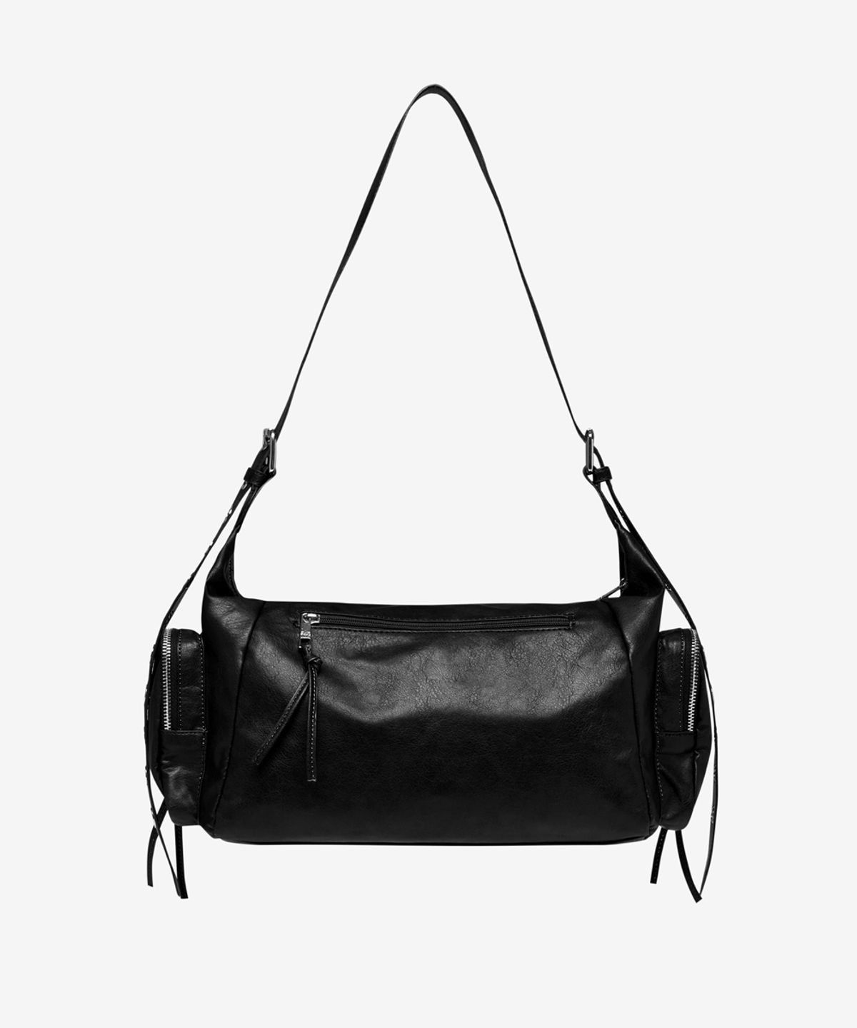 블랙 퍼플(BLACK PURPLE) 맥시 마르코백_블랙 Maxi Marco Bag_Black