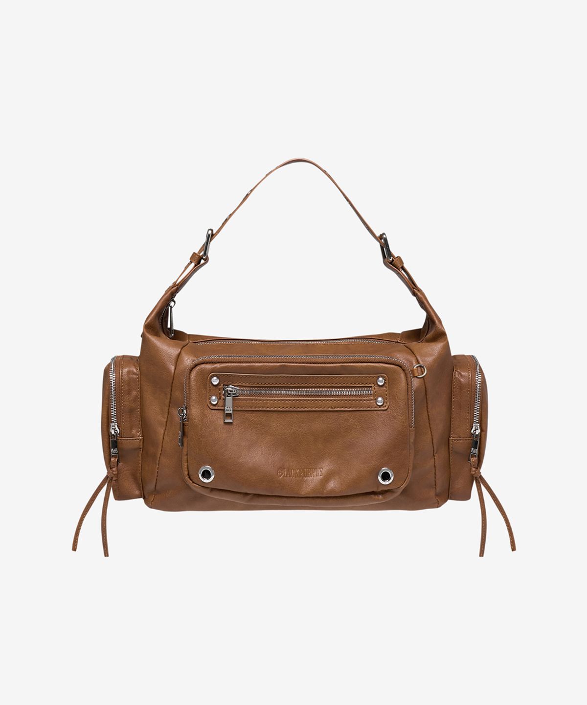 블랙 퍼플(BLACK PURPLE) 맥시 마르코백_캐러멜 브라운 Maxi Marco Bag_Caramel Brown
