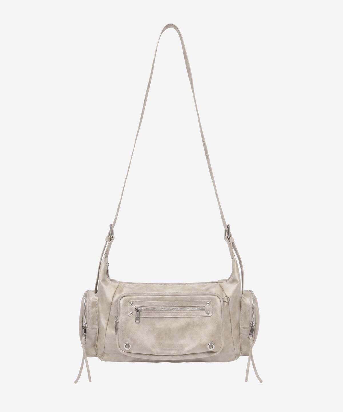 블랙 퍼플(BLACK PURPLE) 맥시 마르코백_베이지 Maxi Marco Bag_Beige