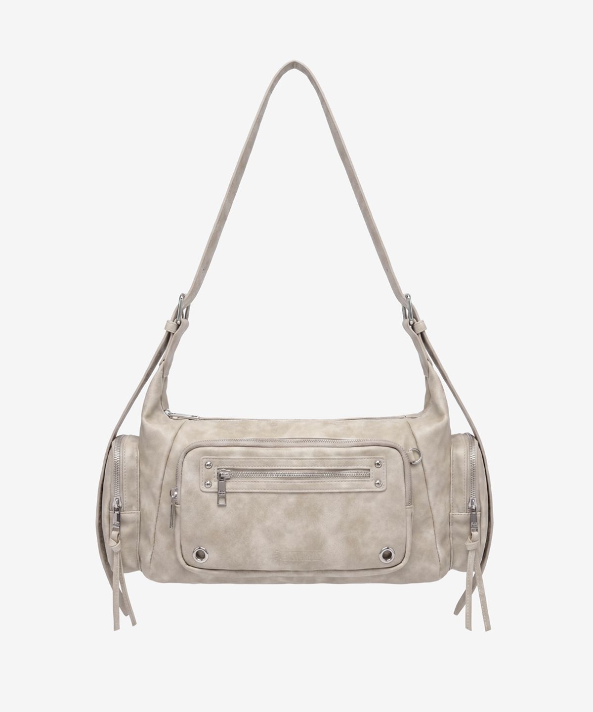 블랙 퍼플(BLACK PURPLE) 맥시 마르코백_베이지 Maxi Marco Bag_Beige
