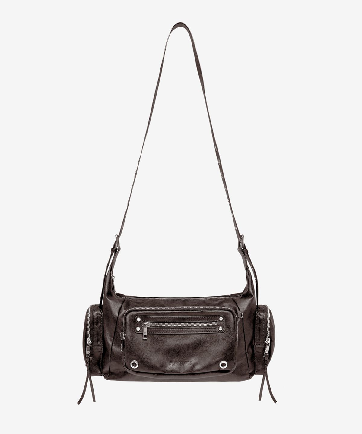 블랙 퍼플(BLACK PURPLE) 맥시 마르코백_브라운 Maxi Marco Bag_Brown