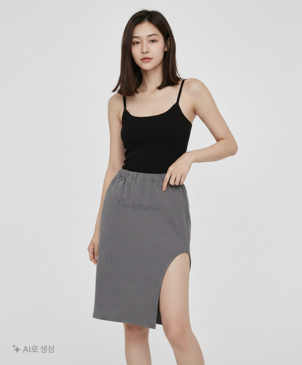잇자바이브(ITZAVIBE) 롱스커트 M